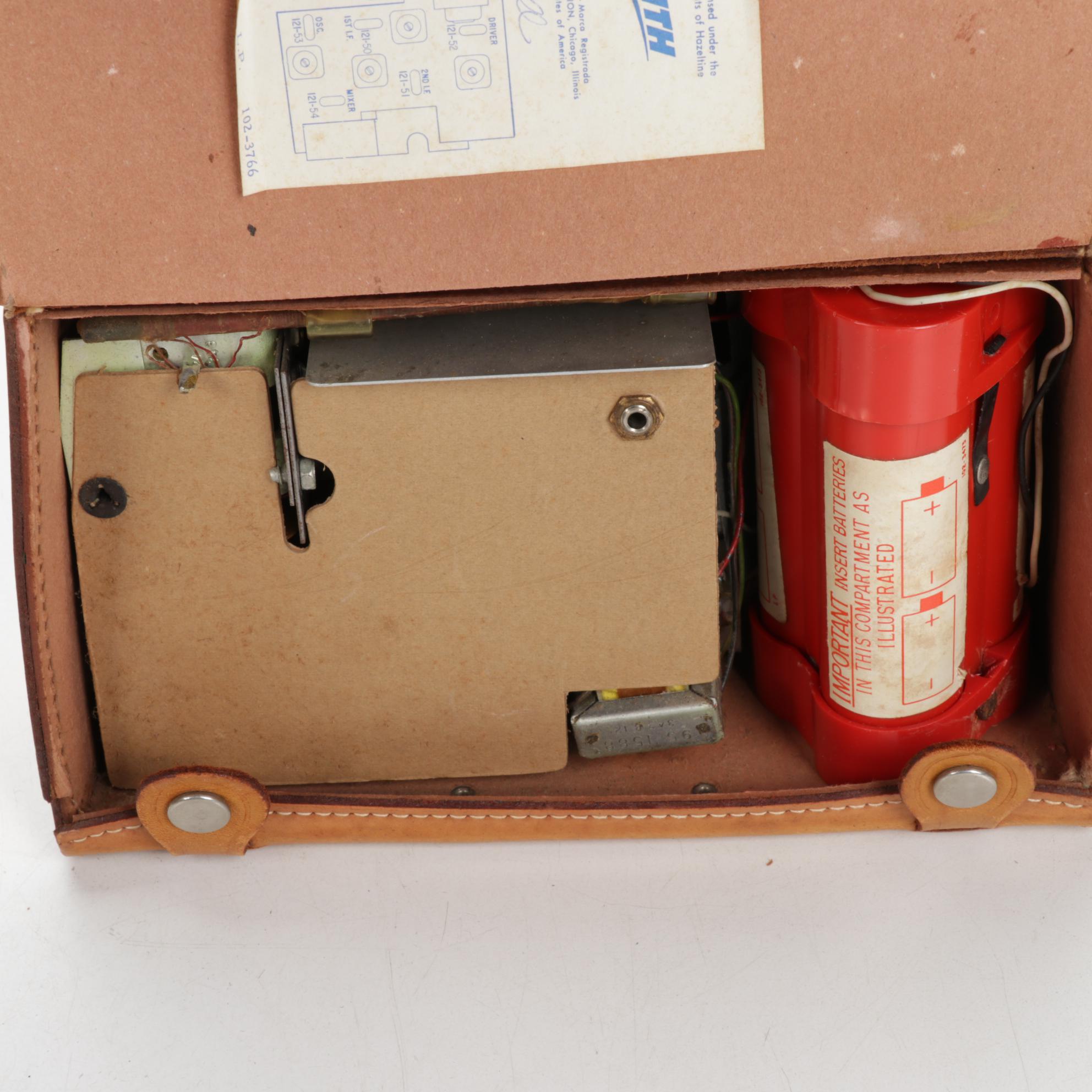 Jubilate Telefunken, Crosley and Zenith Royal 700 Radios, Mid/Late 20th Century