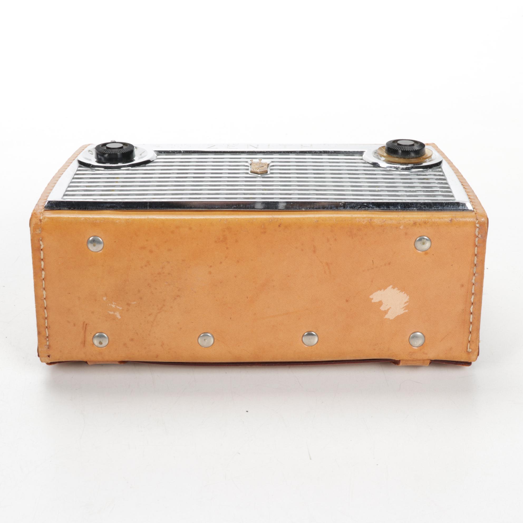 Jubilate Telefunken, Crosley and Zenith Royal 700 Radios, Mid/Late 20th Century