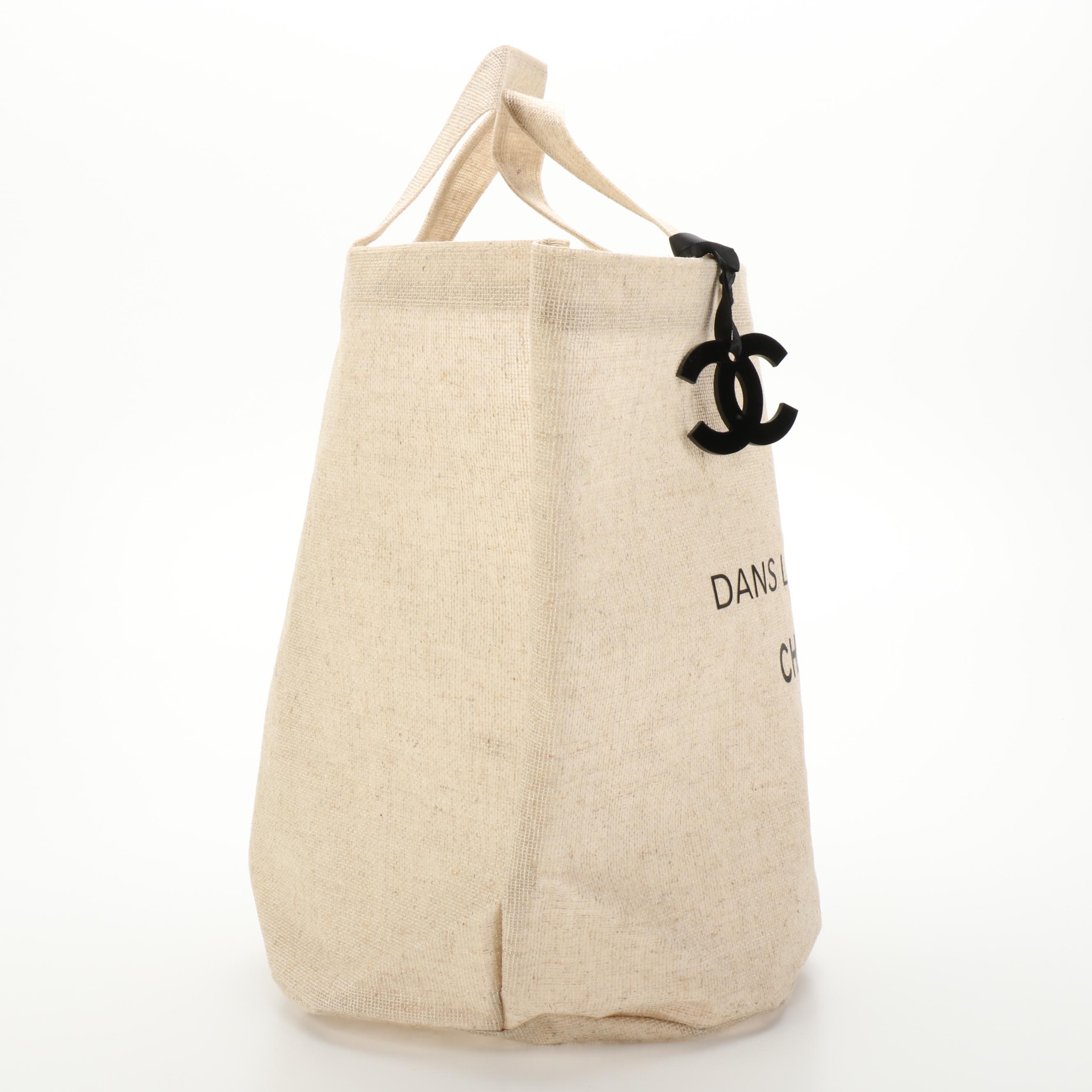 Chanel "Dans Les Serres de Chanel" Promotional Tote Bag