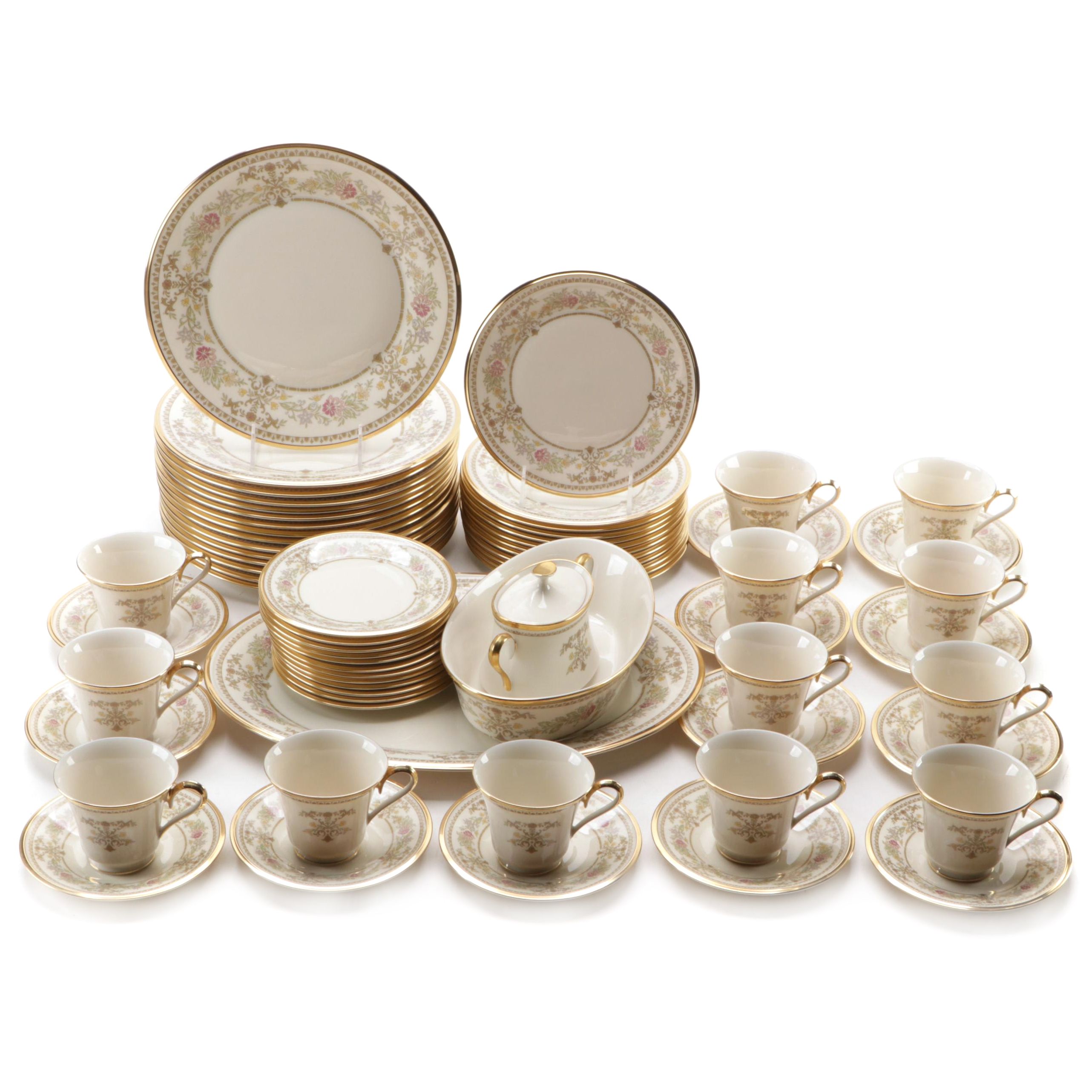 Lenox "Castle Garden" Bone China Dinnerware, 1973–1993