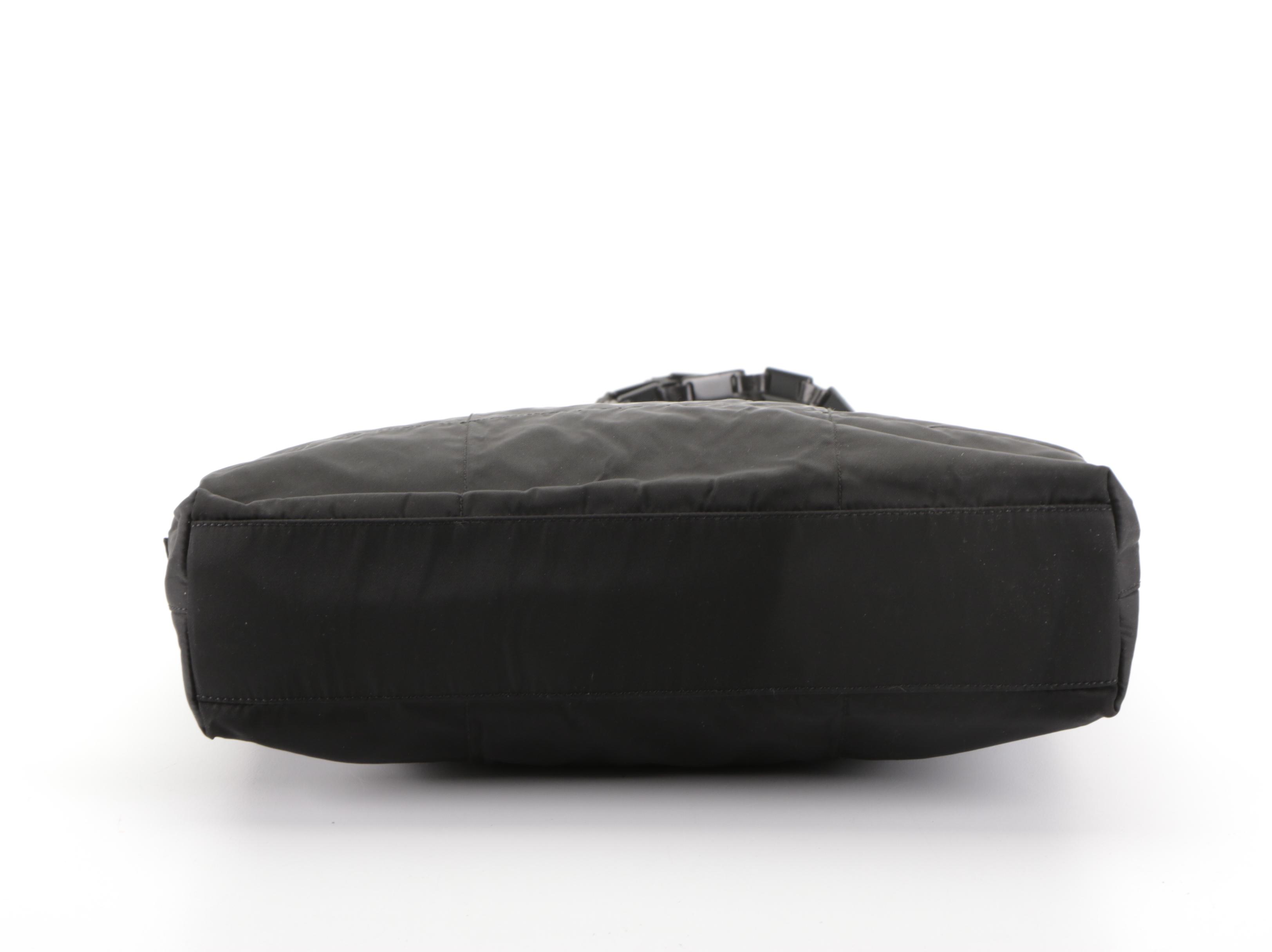 Prada Shoulder Bag in Black Tessuto Nylon