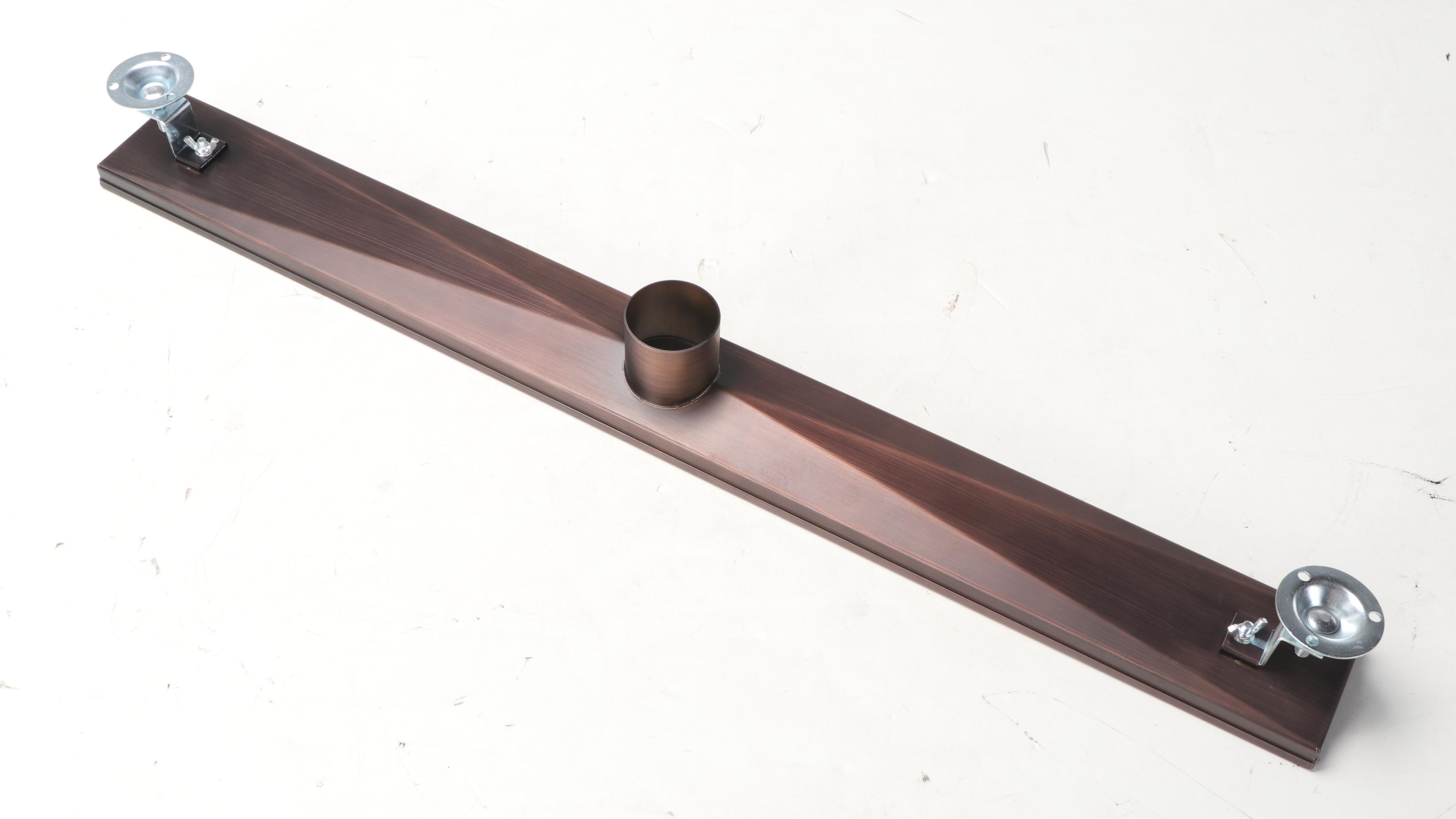 32" Linear Shower Drain in Oil Rubbed Bronze Powder Coat