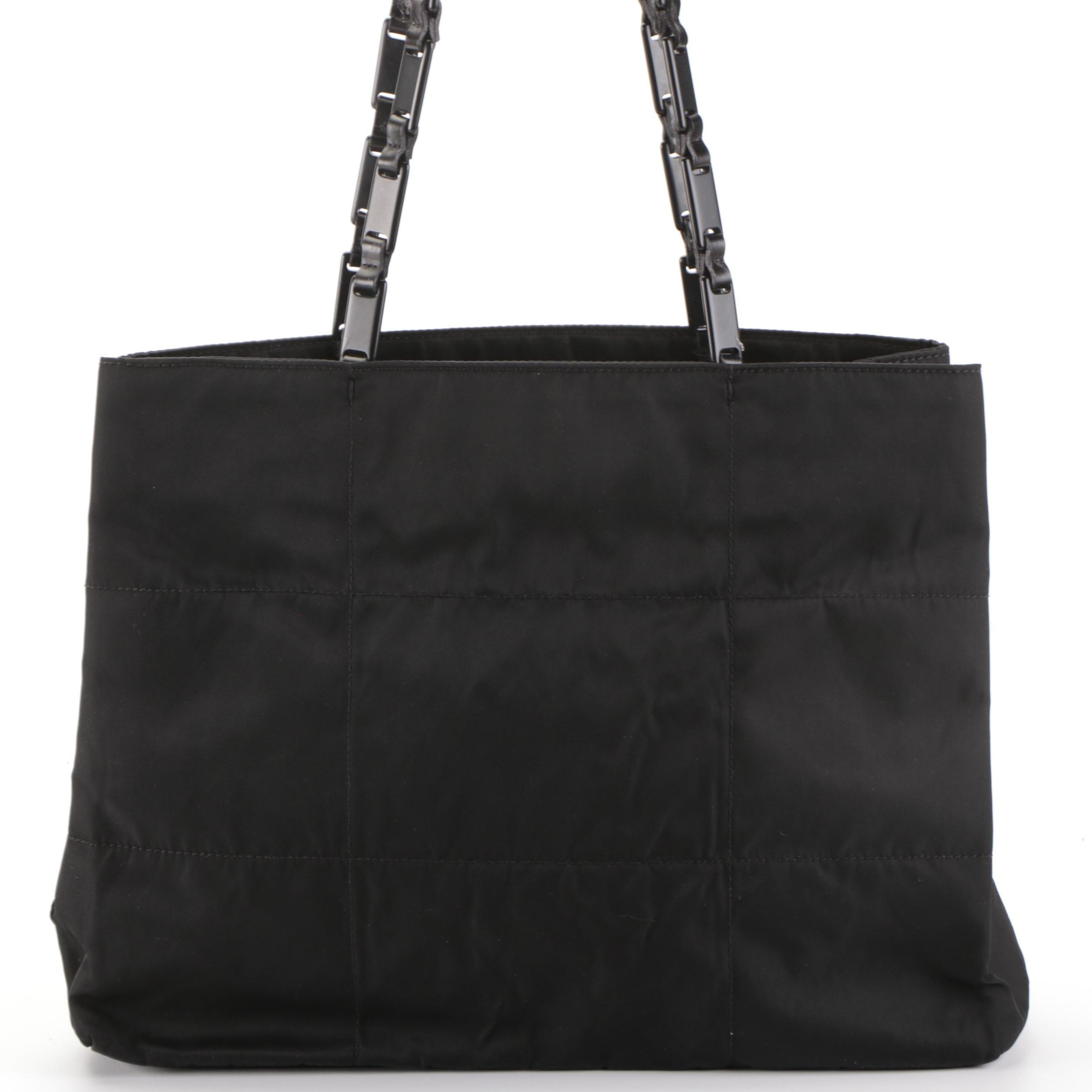 Prada Shoulder Bag in Black Tessuto Nylon