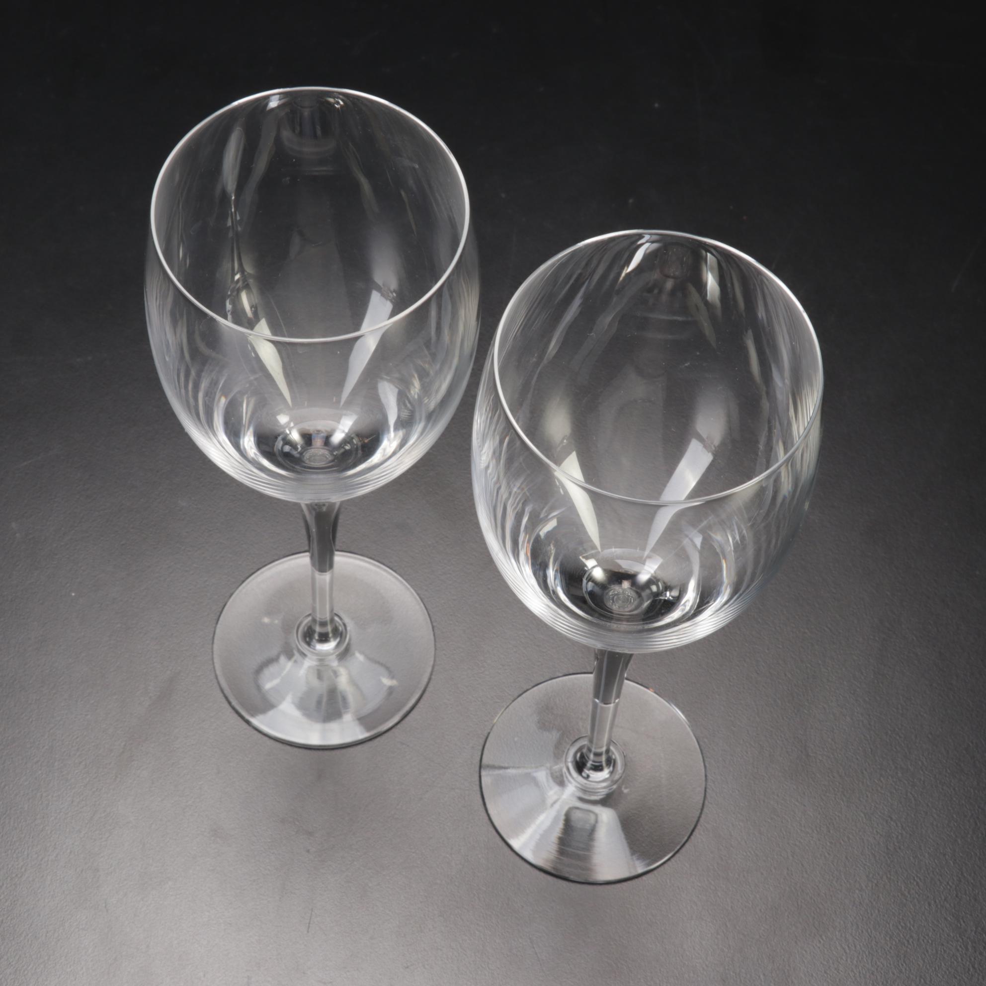Orrefors "Erik" Ice Bucket and Glass with Other Crystal Stemware and Decanter