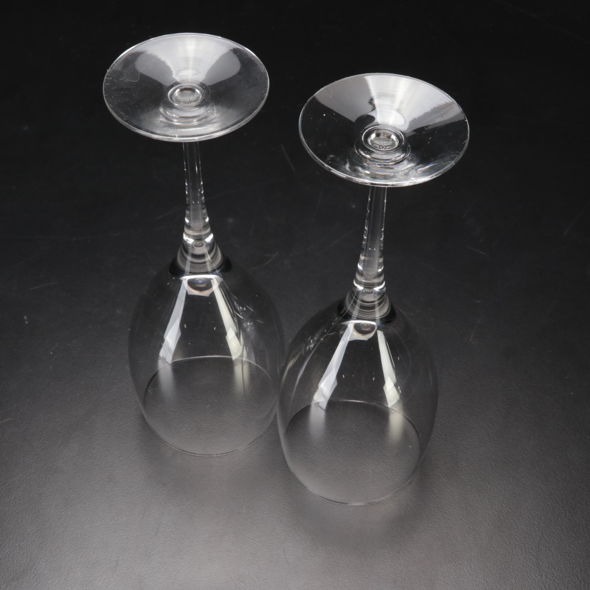 Orrefors "Erik" Ice Bucket and Glass with Other Crystal Stemware and Decanter