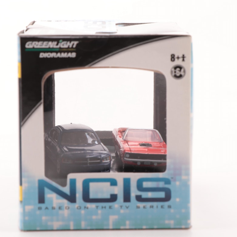 Greenlight Factory Sealed Box of 1:64 Scale NCIS Dioramas