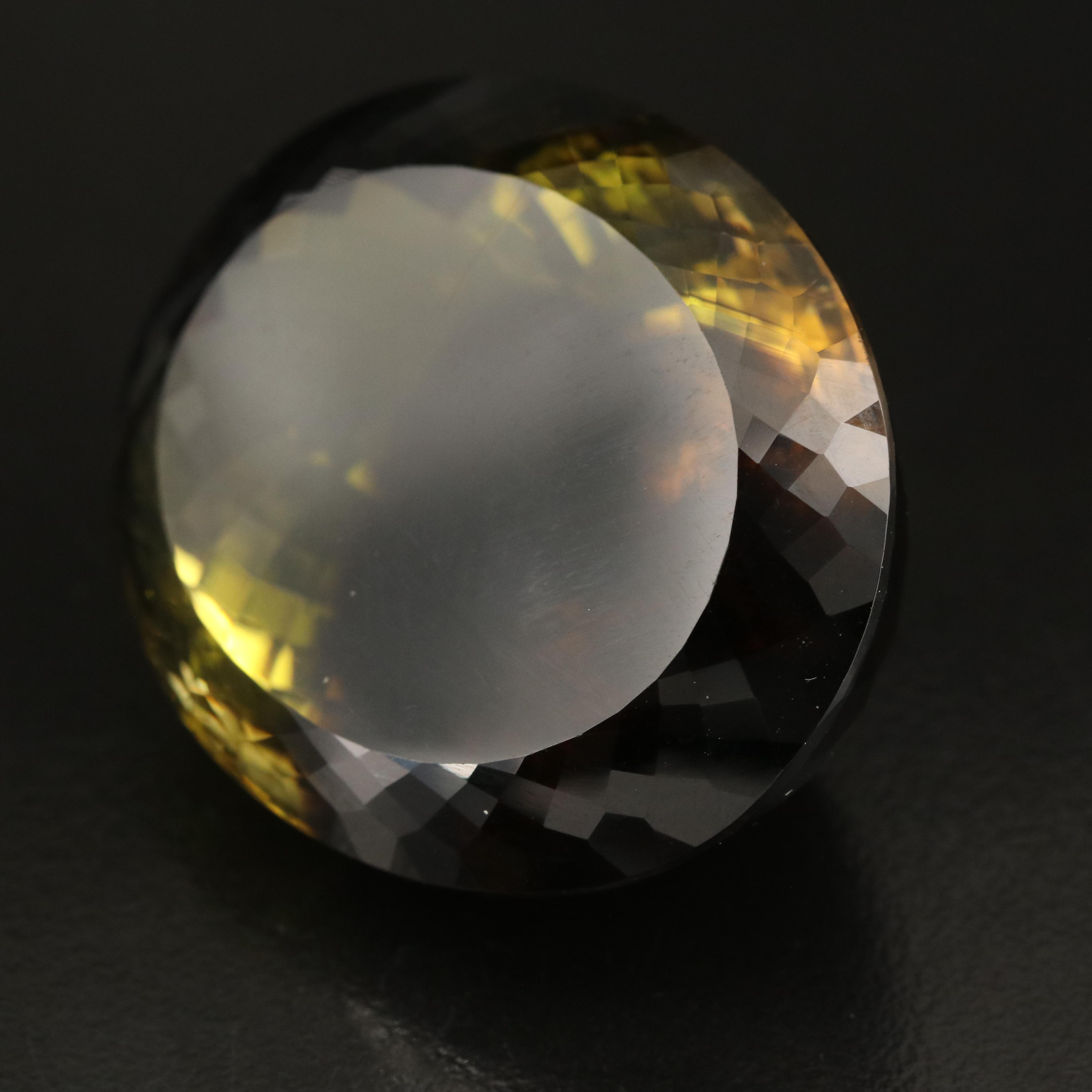 Loose 175.31 CT Oval Faceted Quartz