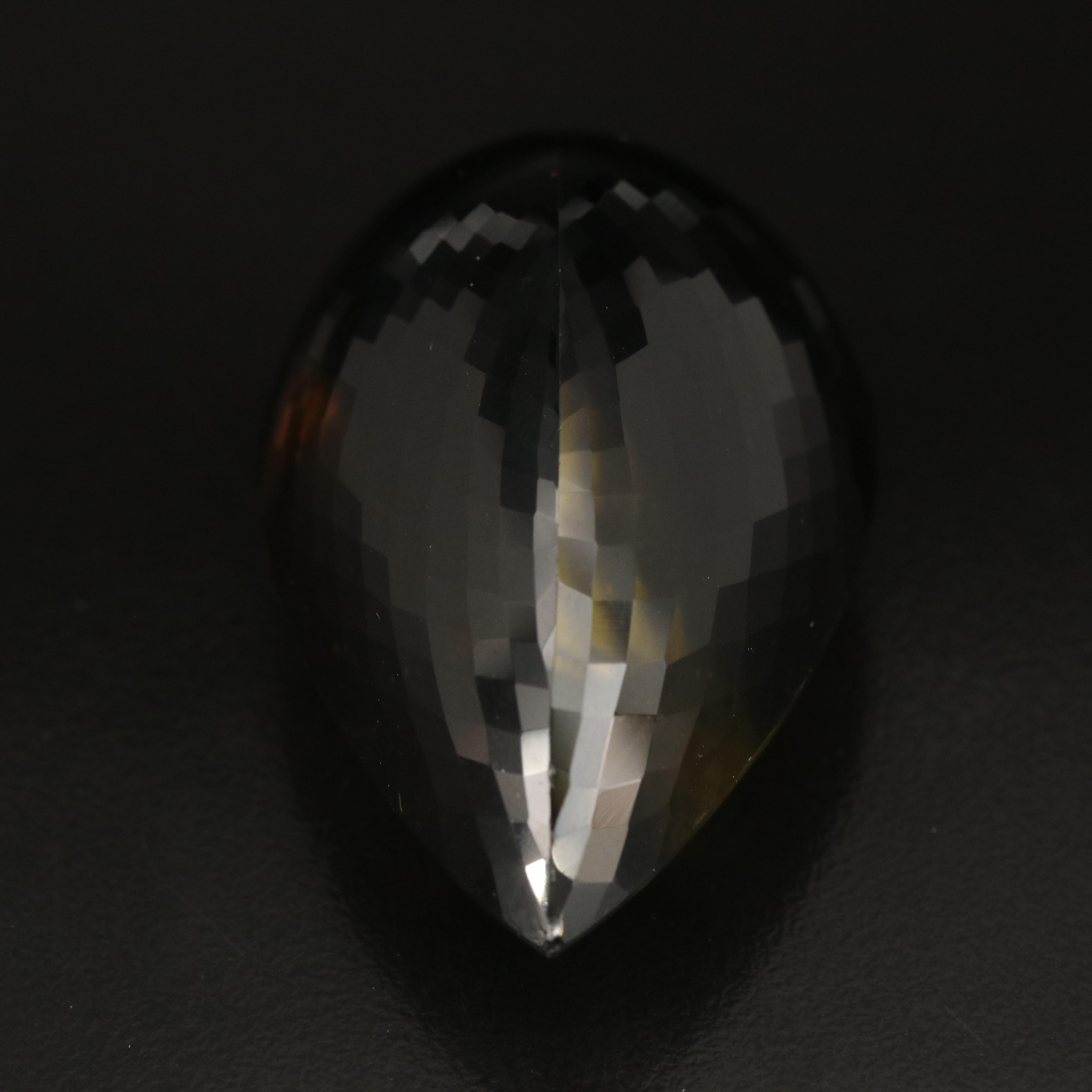 Loose 196.36 CT Pear Faceted Quartz