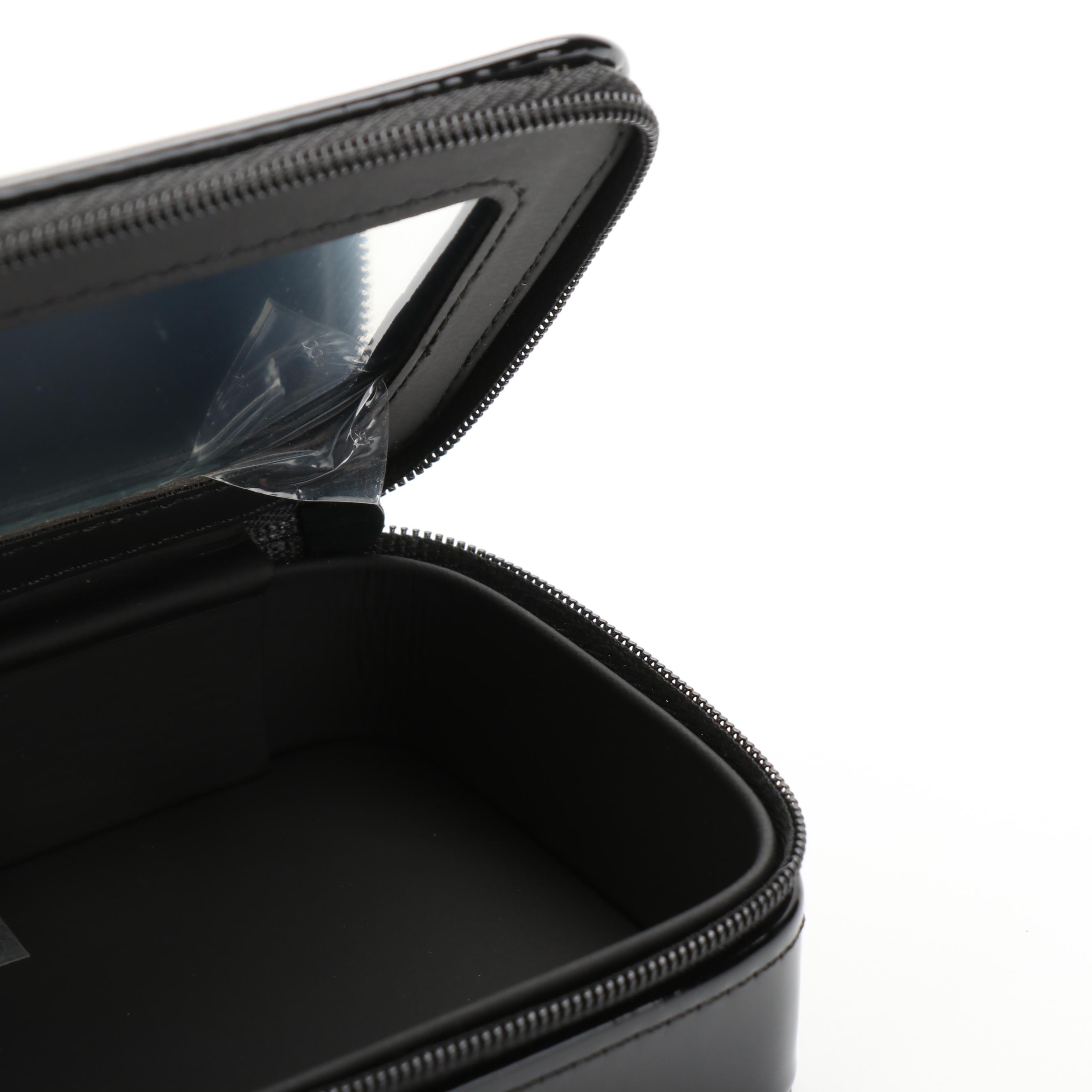 Chanel Beauté Promotional Zip-Around Makeup Pouch and Organizer with Box