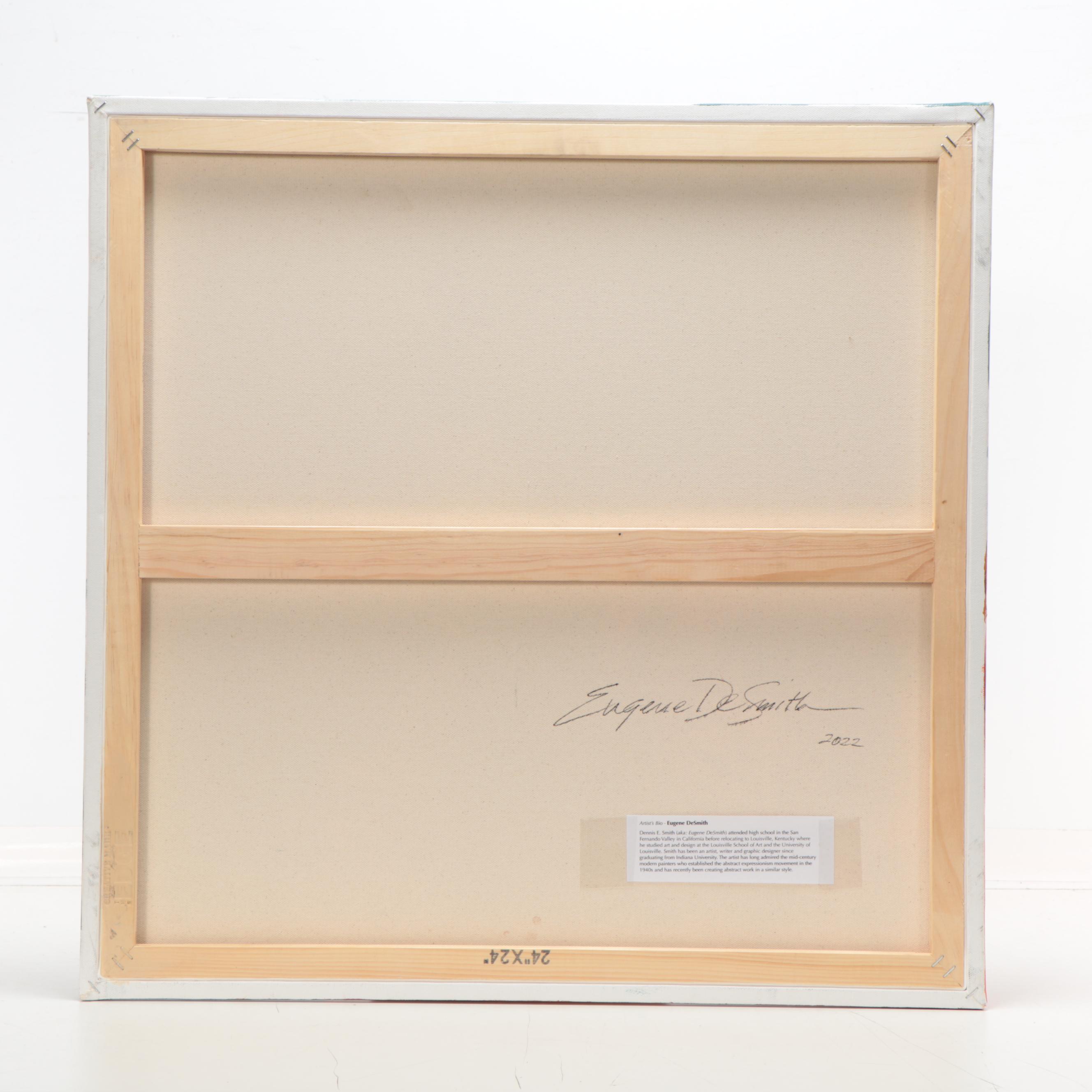 Eugene DeSmith Landscape Oil Painting, 2022