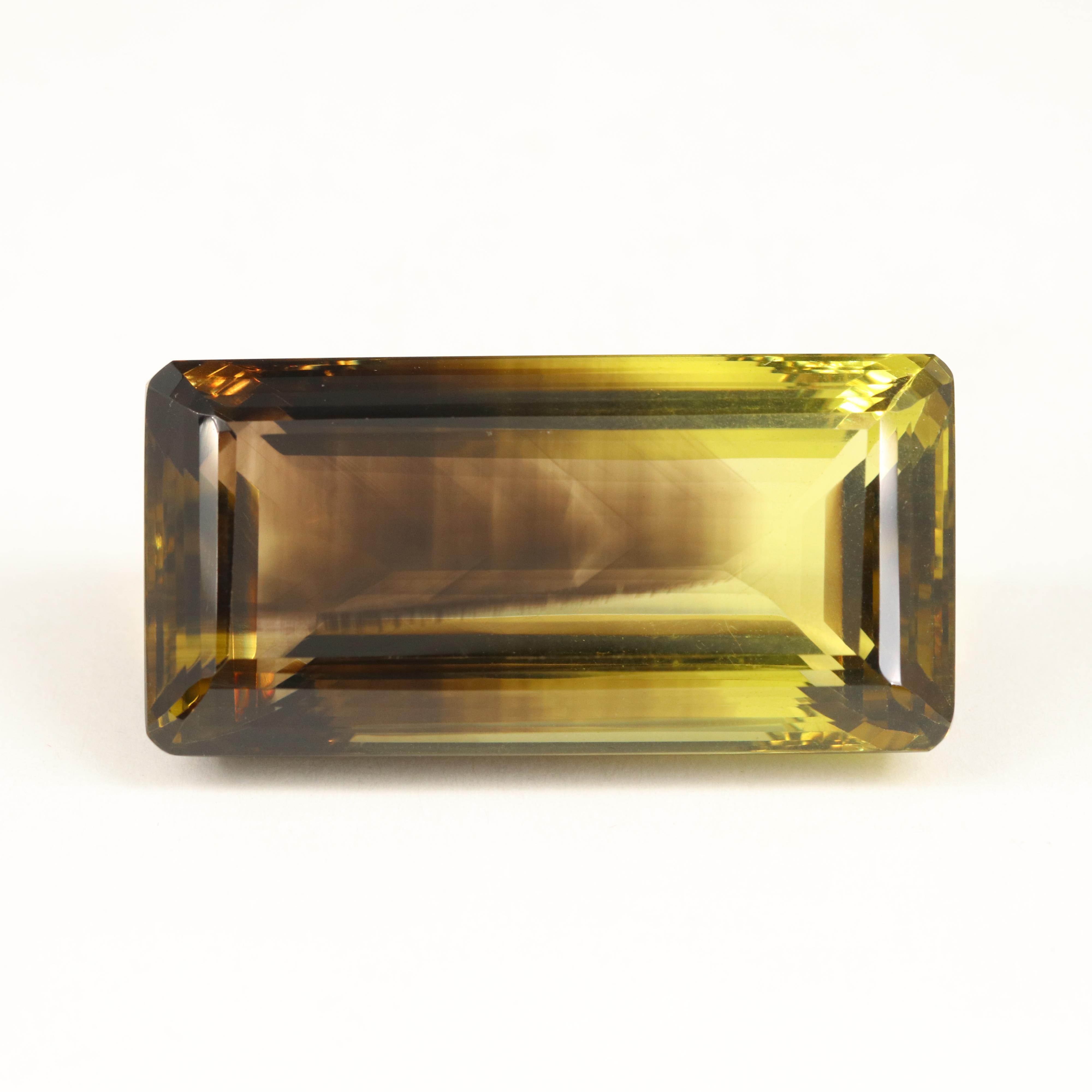 Loose 139.62 CT Rectangular Quartz