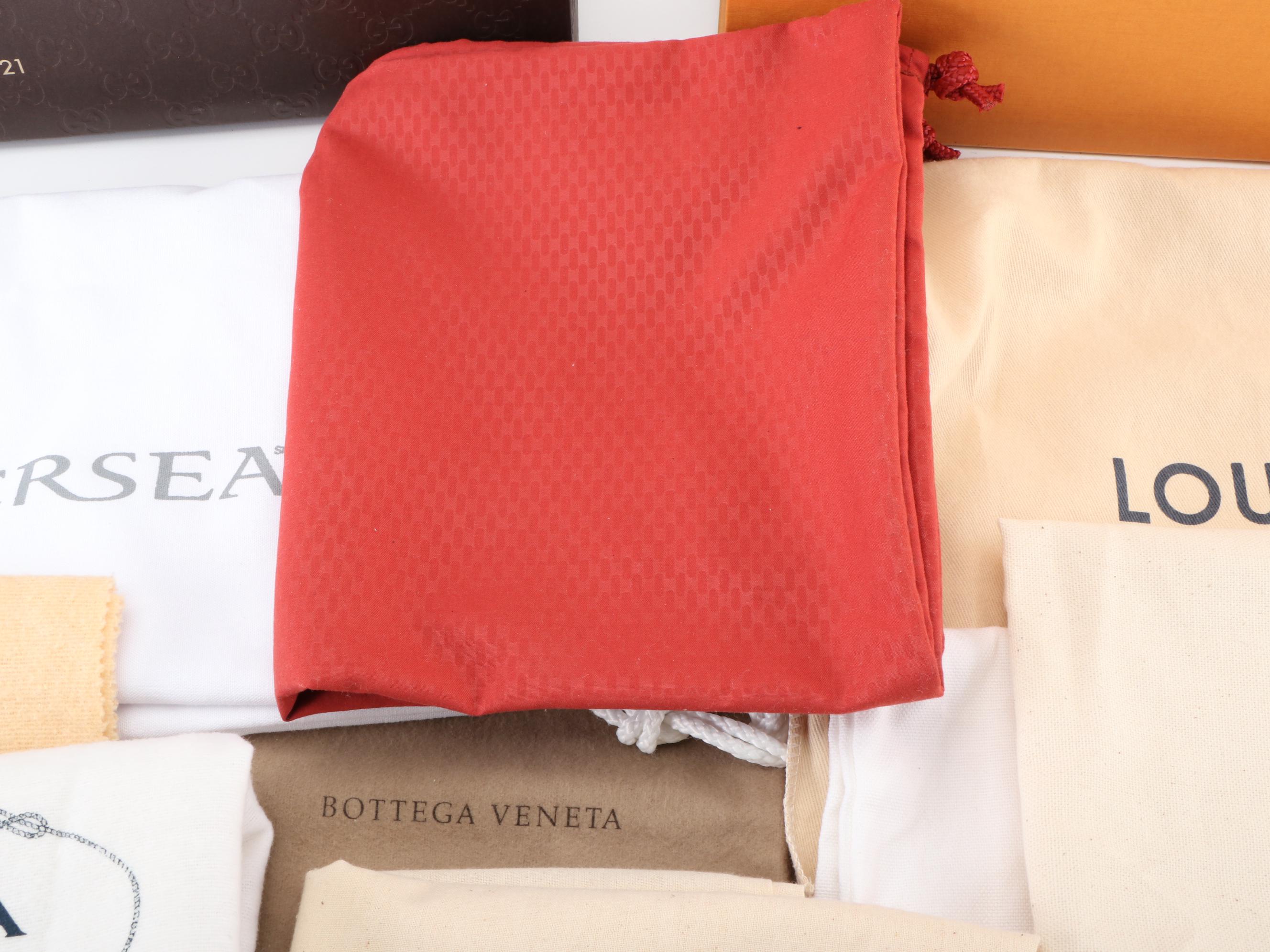 Louis Vuitton Gift Box/Shopping Bag, Gucci Box, Designer Dust Bags, and More