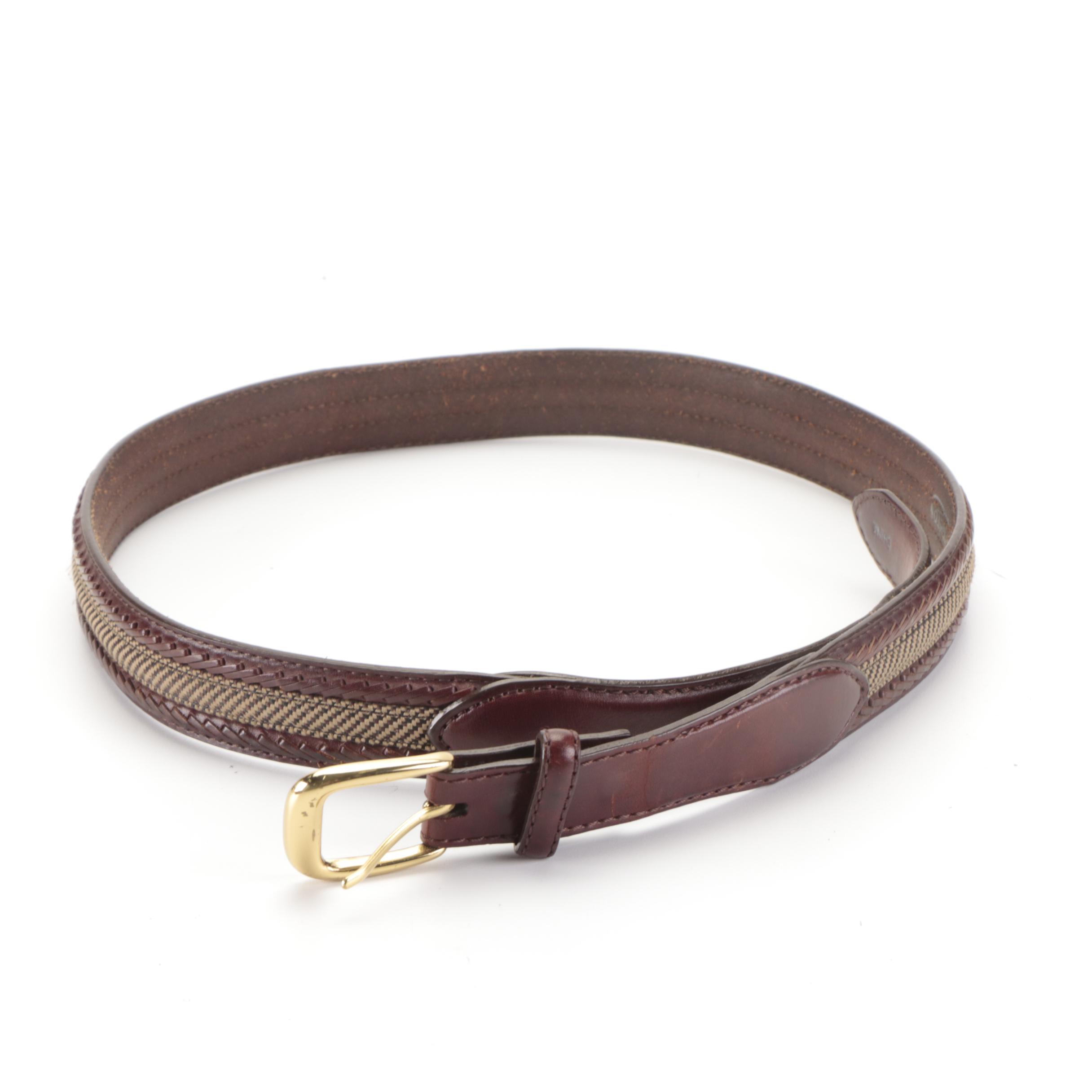 Men's Brighton, Tory, and Jos. A. Bank Belts in Leather and Lizard