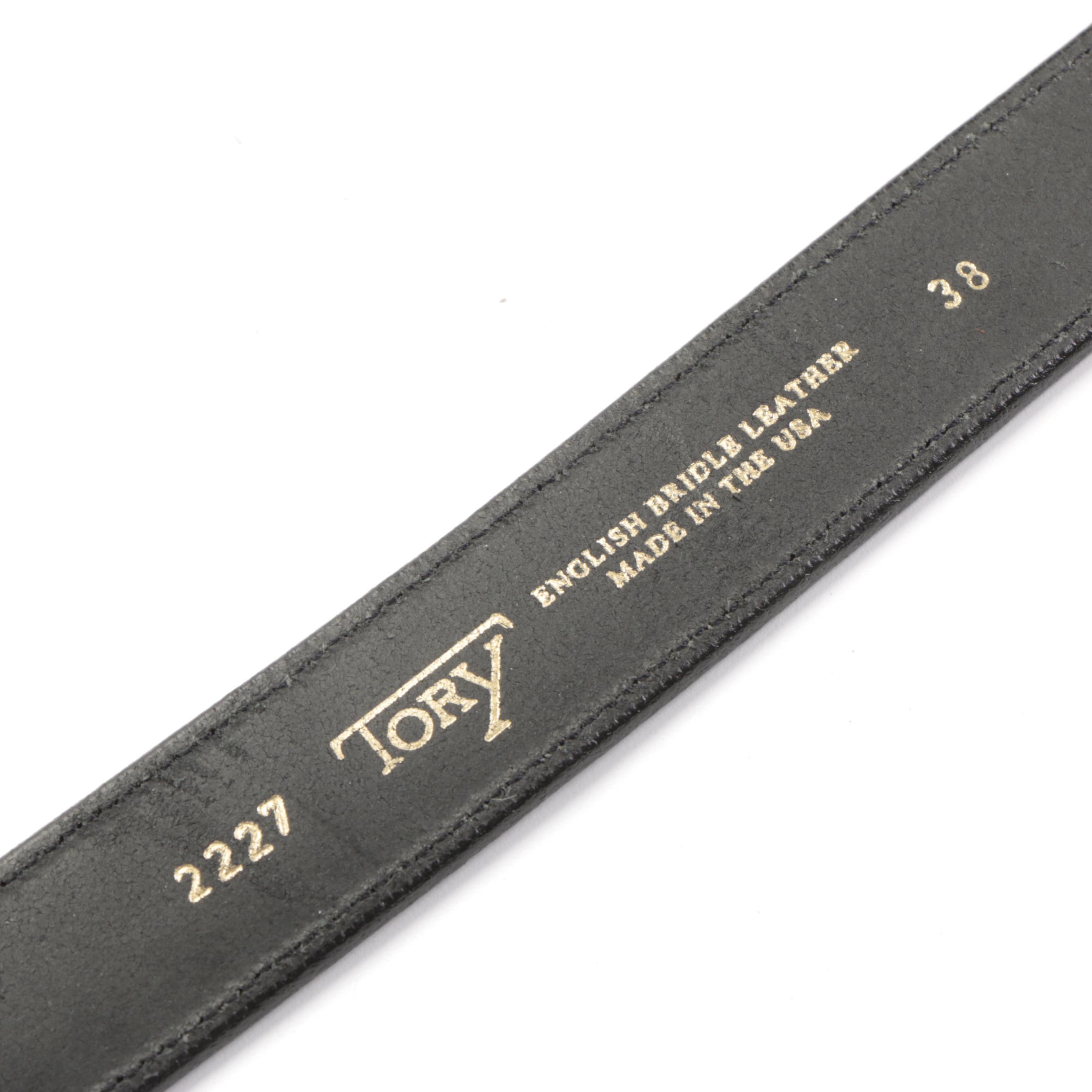 Men's Brighton, Tory, and Jos. A. Bank Belts in Leather and Lizard