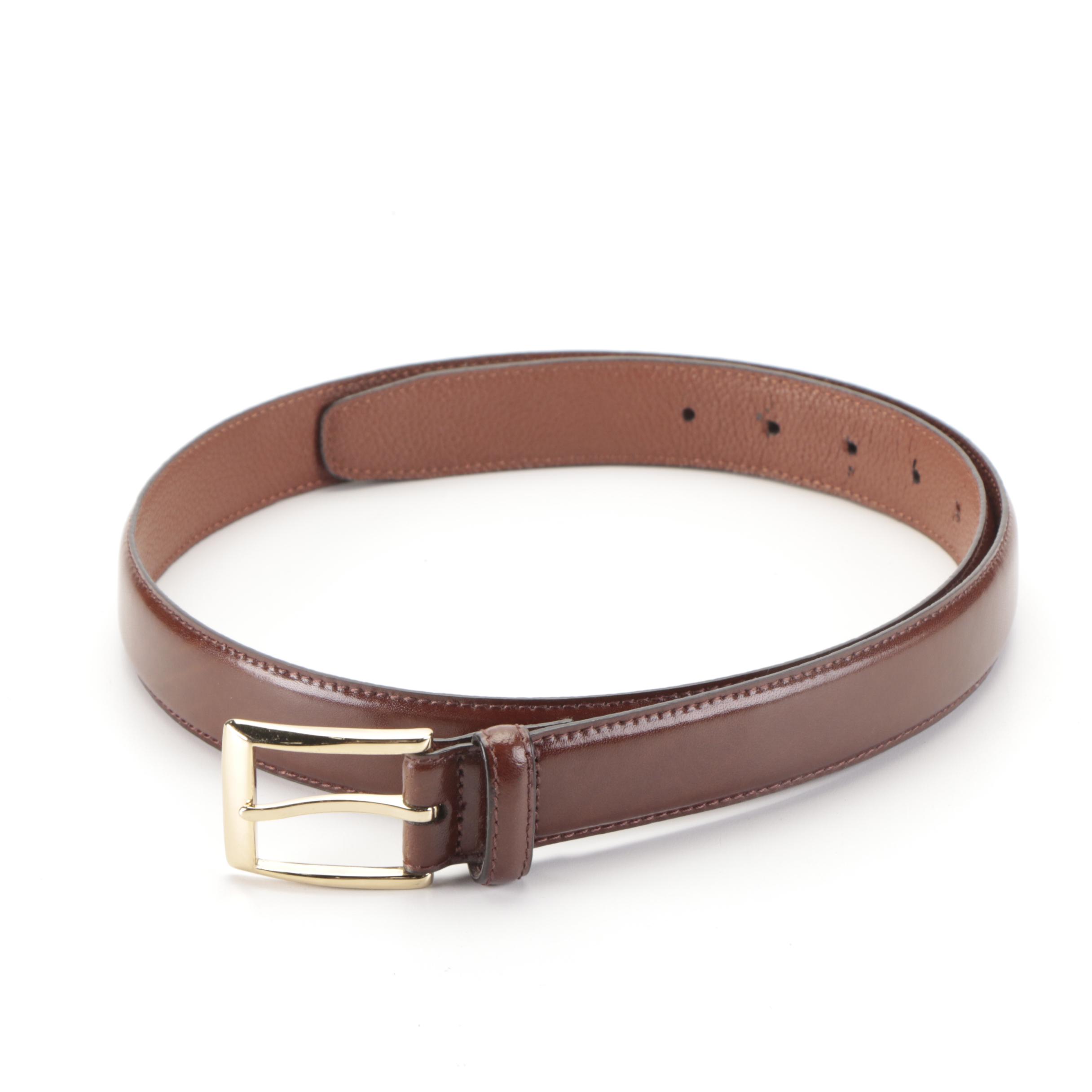 Men's Brighton, Tory, and Jos. A. Bank Belts in Leather and Lizard