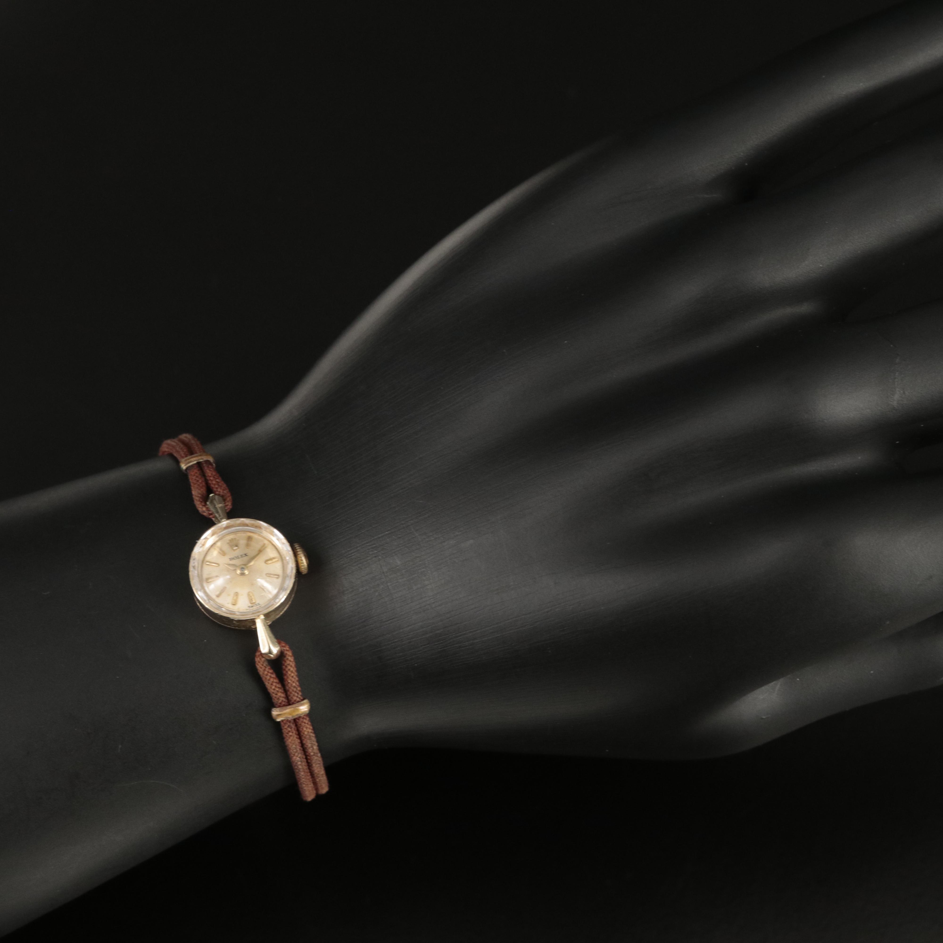 Vintage Rolex 14K Stem Wind Watch