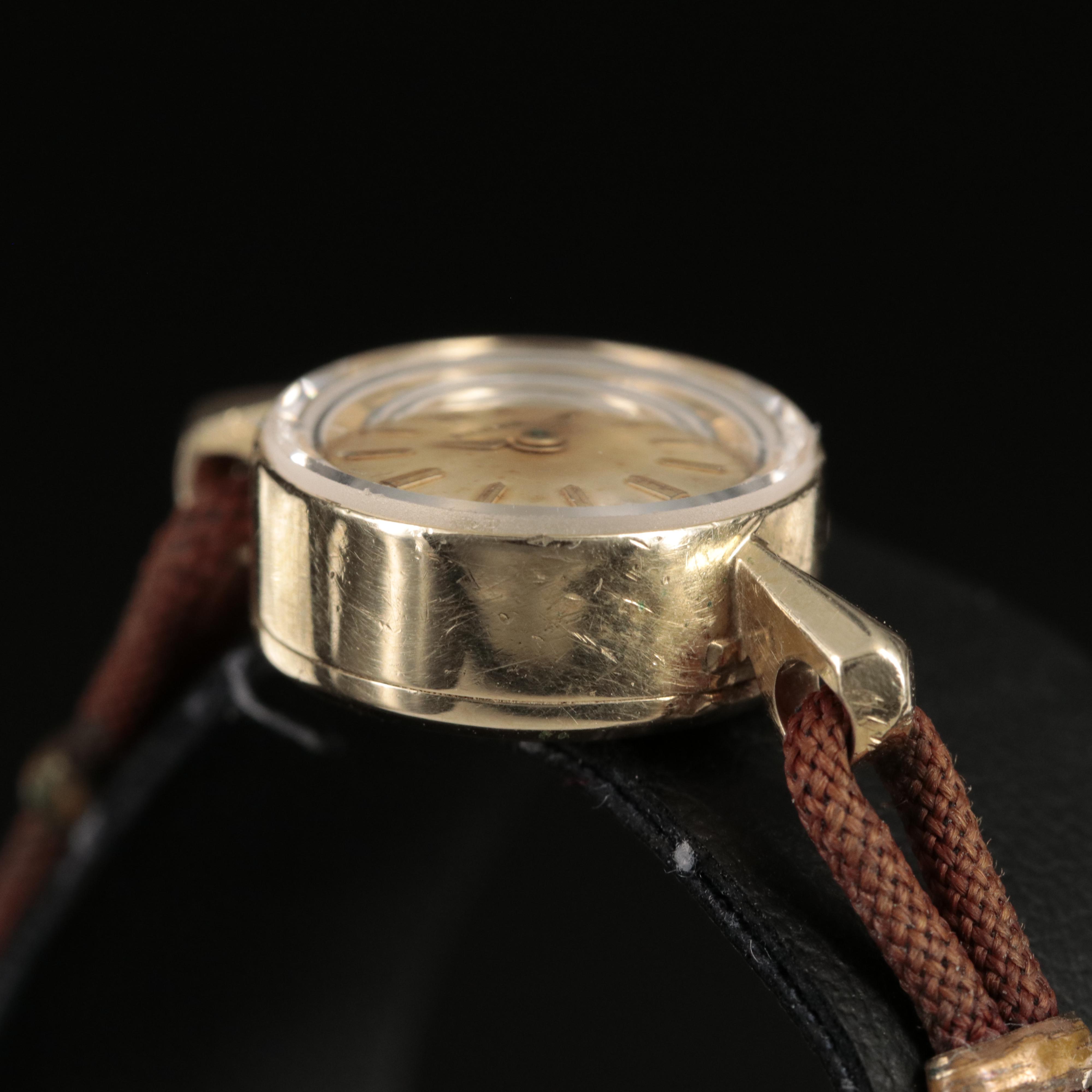 Vintage Rolex 14K Stem Wind Watch