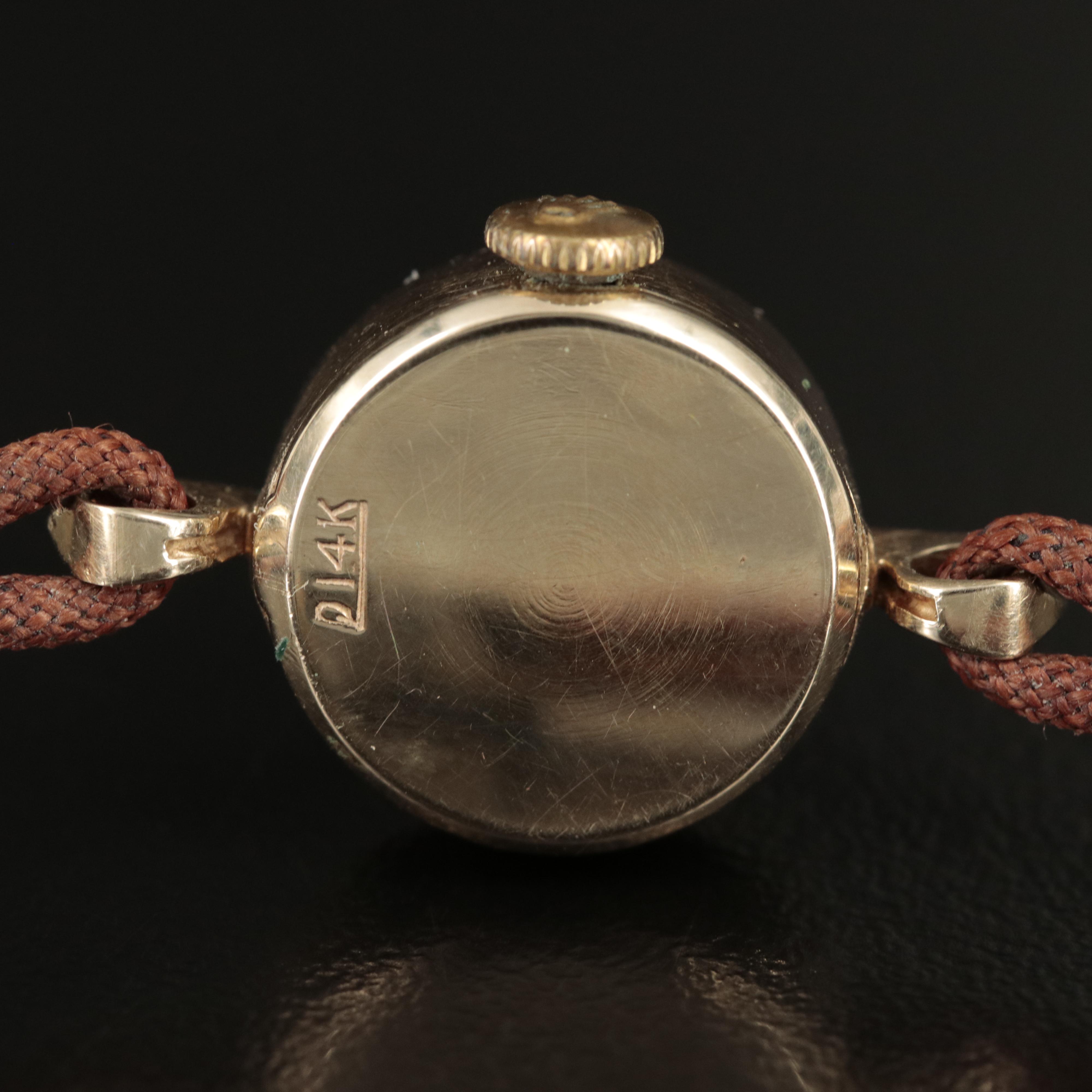 Vintage Rolex 14K Stem Wind Watch