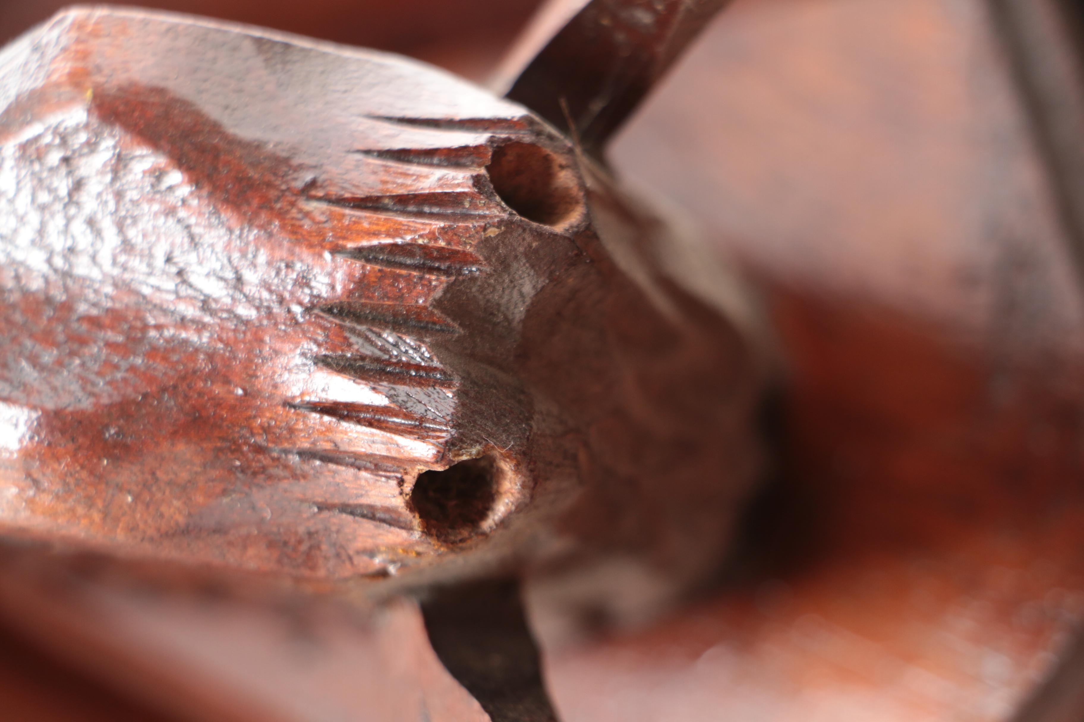 Black Forest Style Carved Walnut Corner Shelf, Early to Mid 20th Century