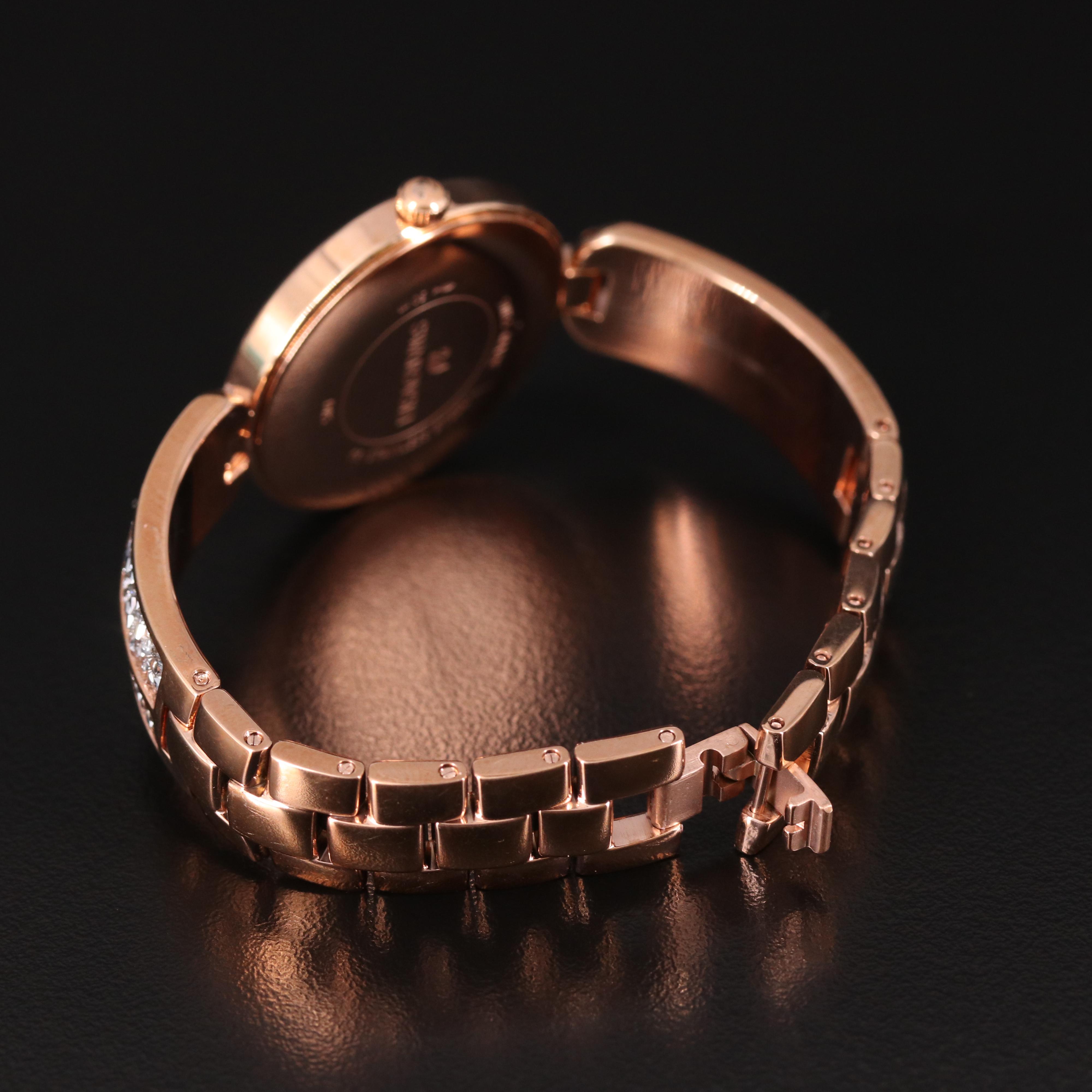 Swarovski Crystal Bangle Quartz Watch