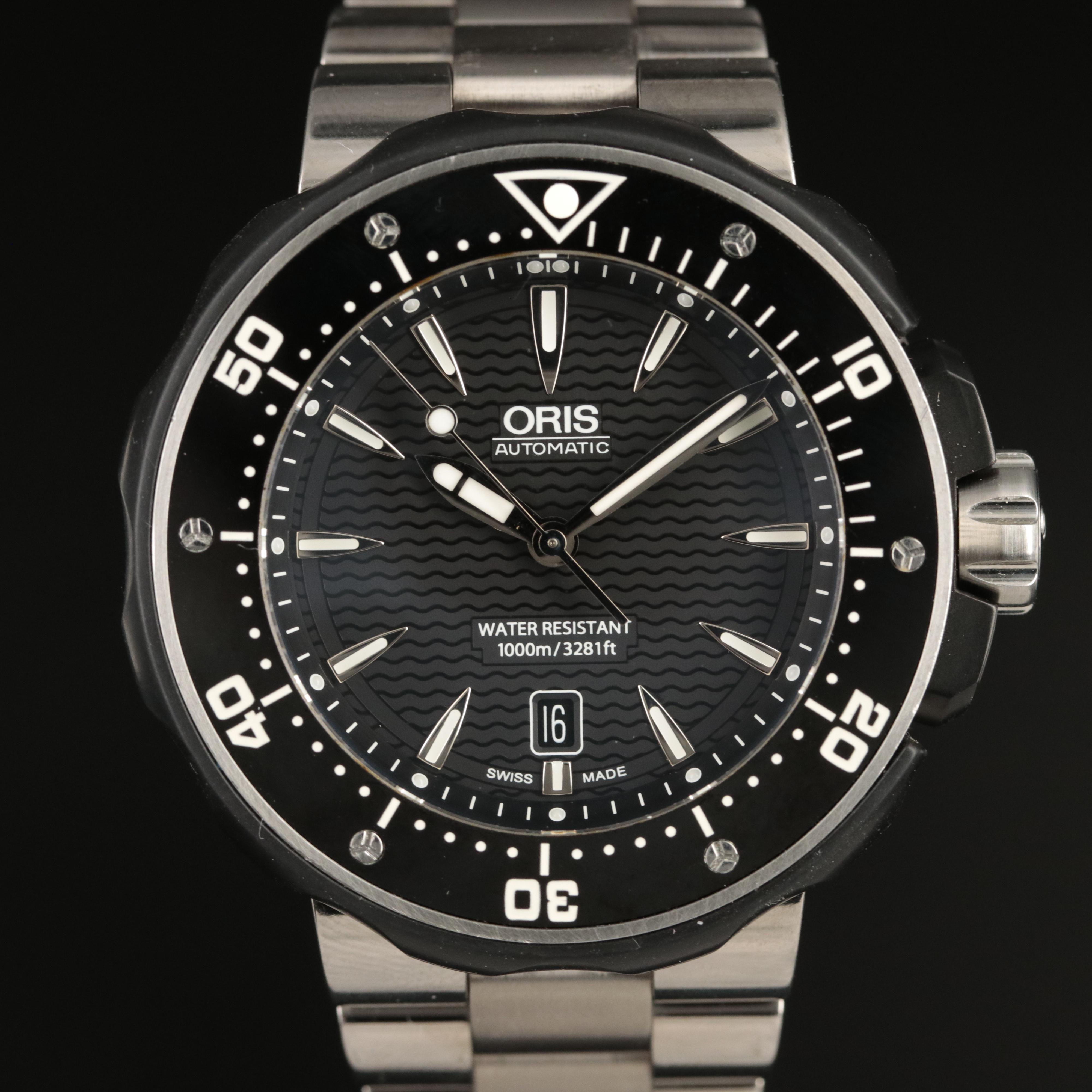 Oris Pro Diver Date Titanium Watch