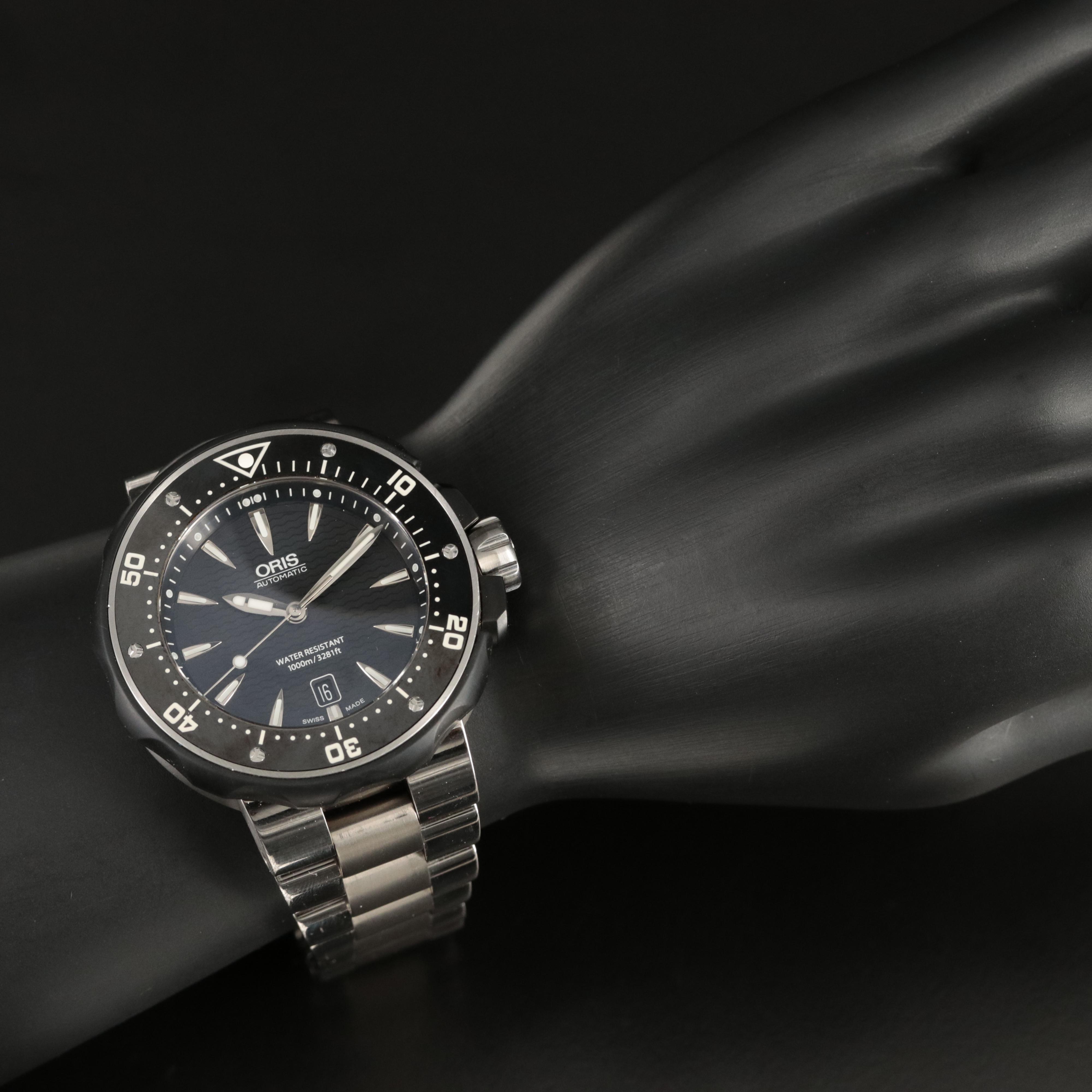 Oris Pro Diver Date Titanium Watch
