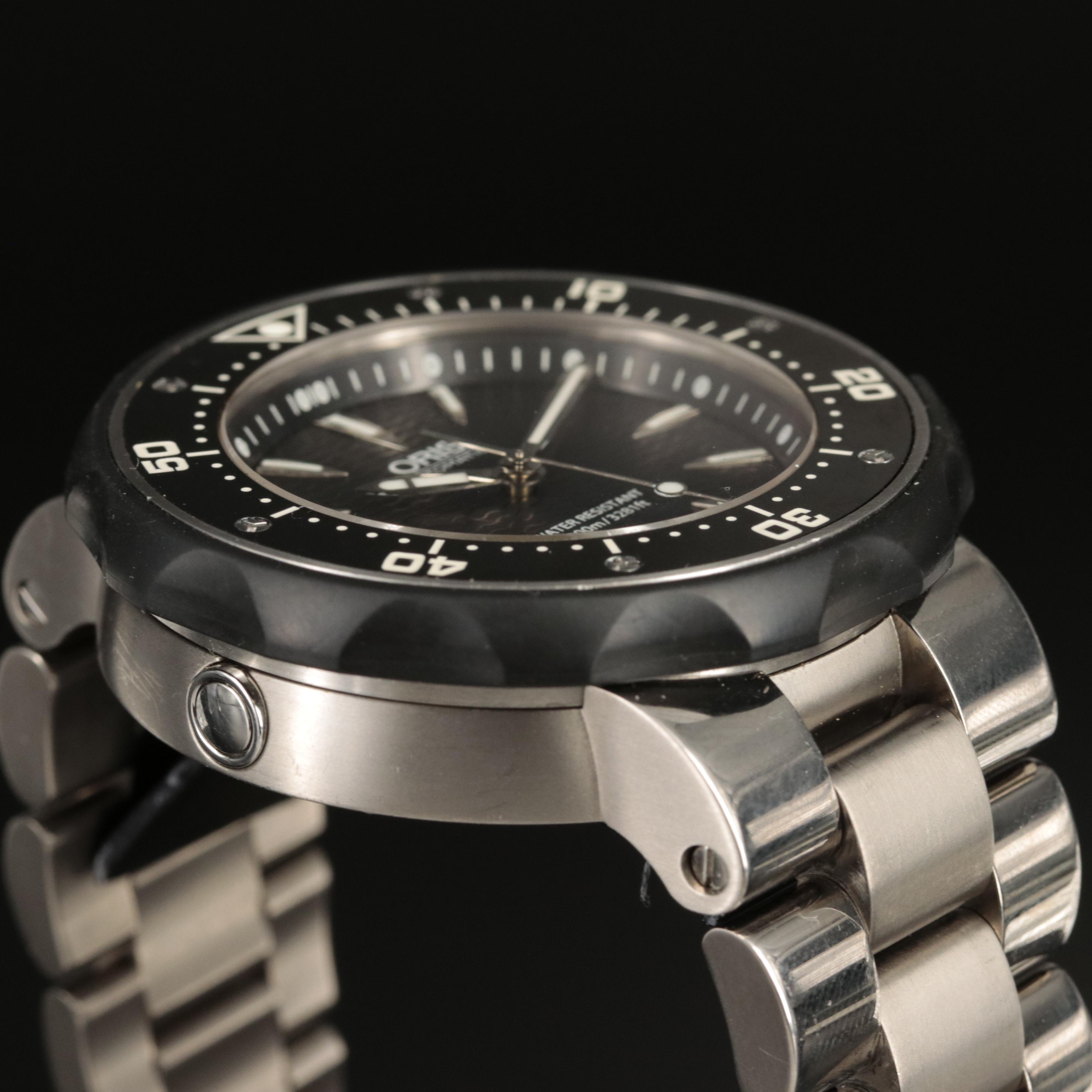 Oris Pro Diver Date Titanium Watch