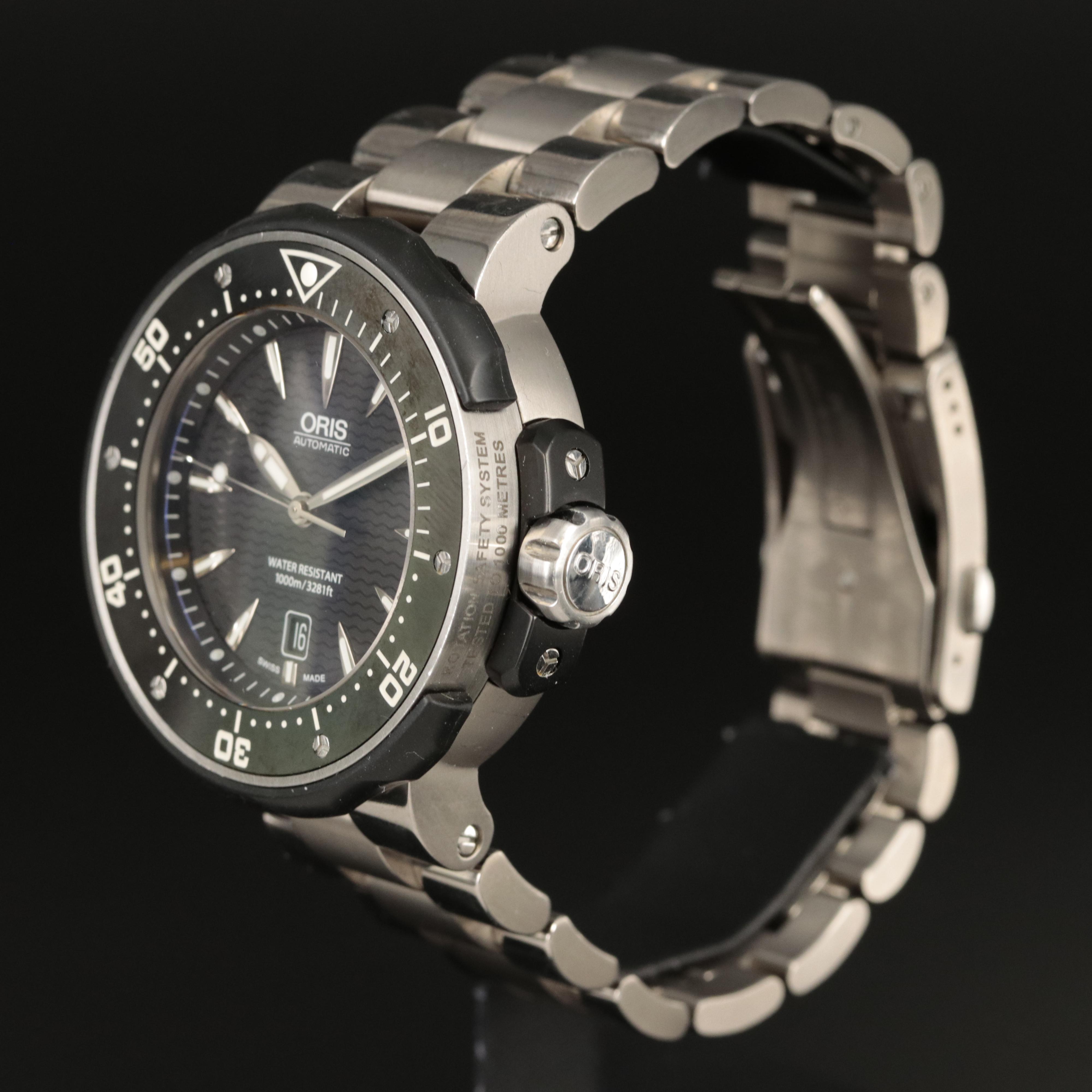 Oris Pro Diver Date Titanium Watch