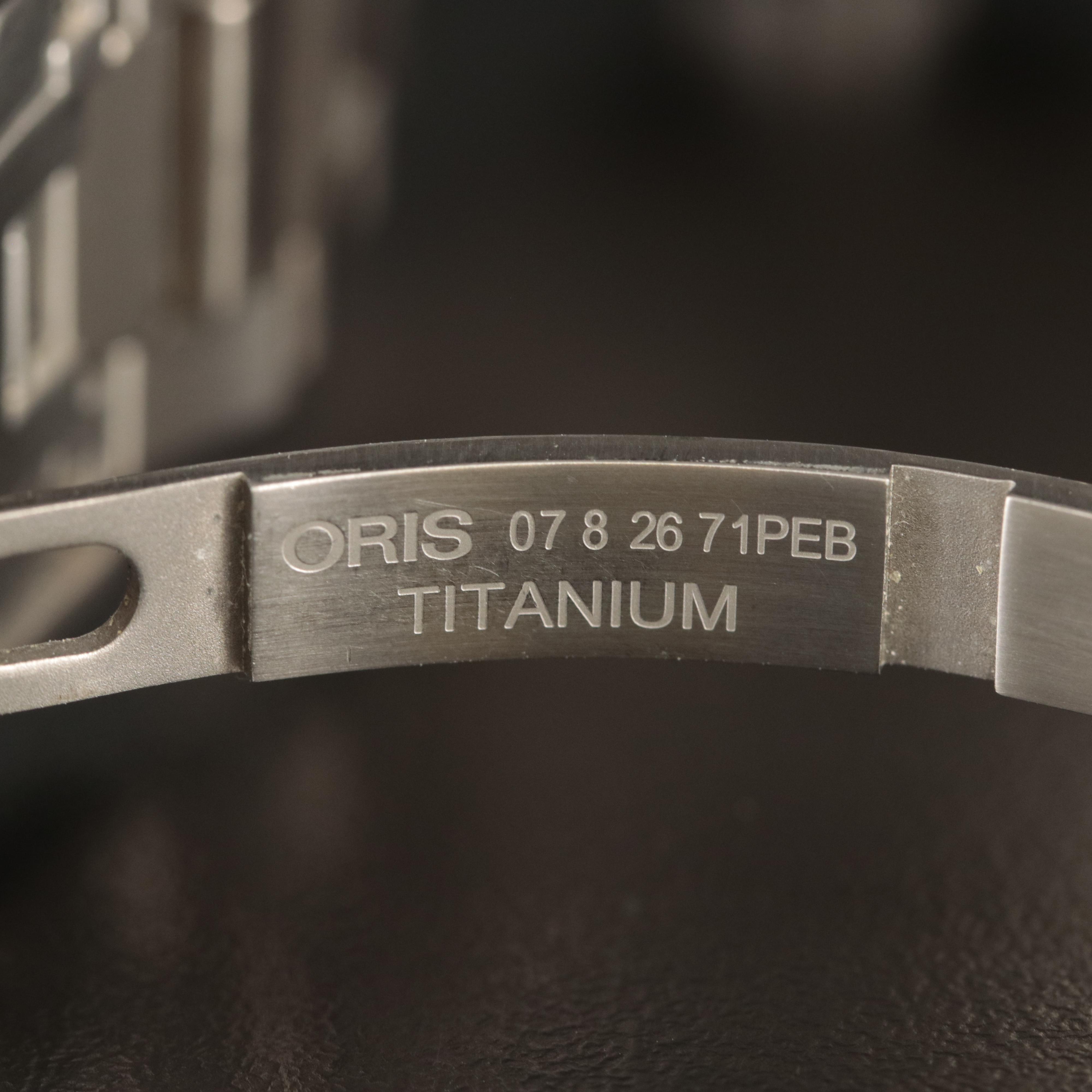 Oris Pro Diver Date Titanium Watch