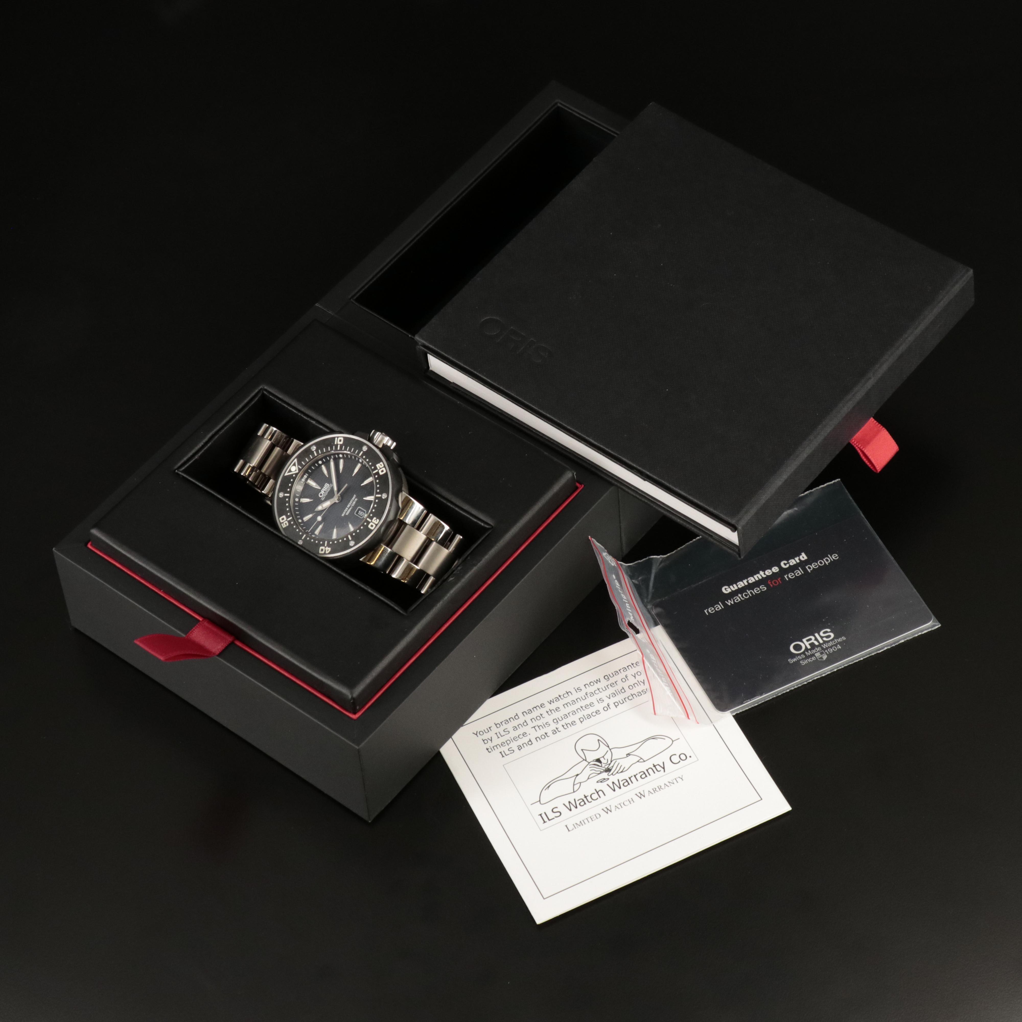 Oris Pro Diver Date Titanium Watch