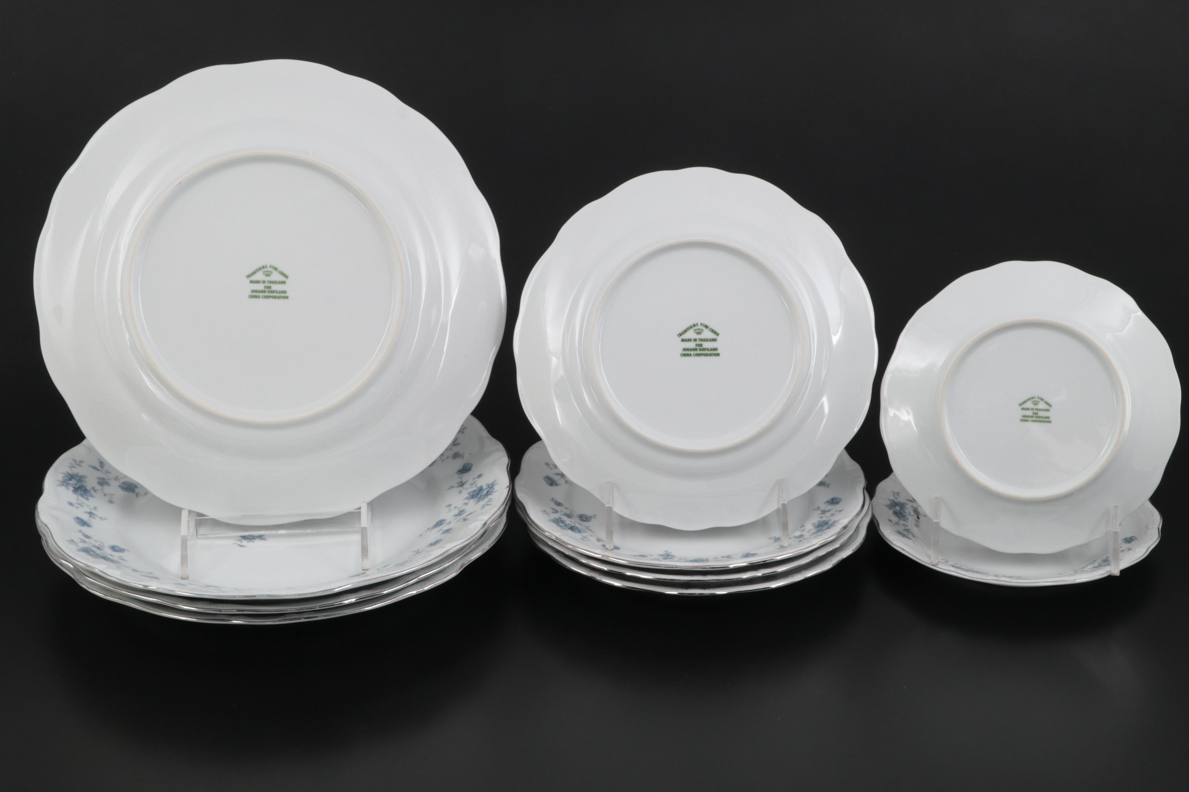 Johann Haviland "Blue Garland" Porcelain Dinnerware, 1991–2008