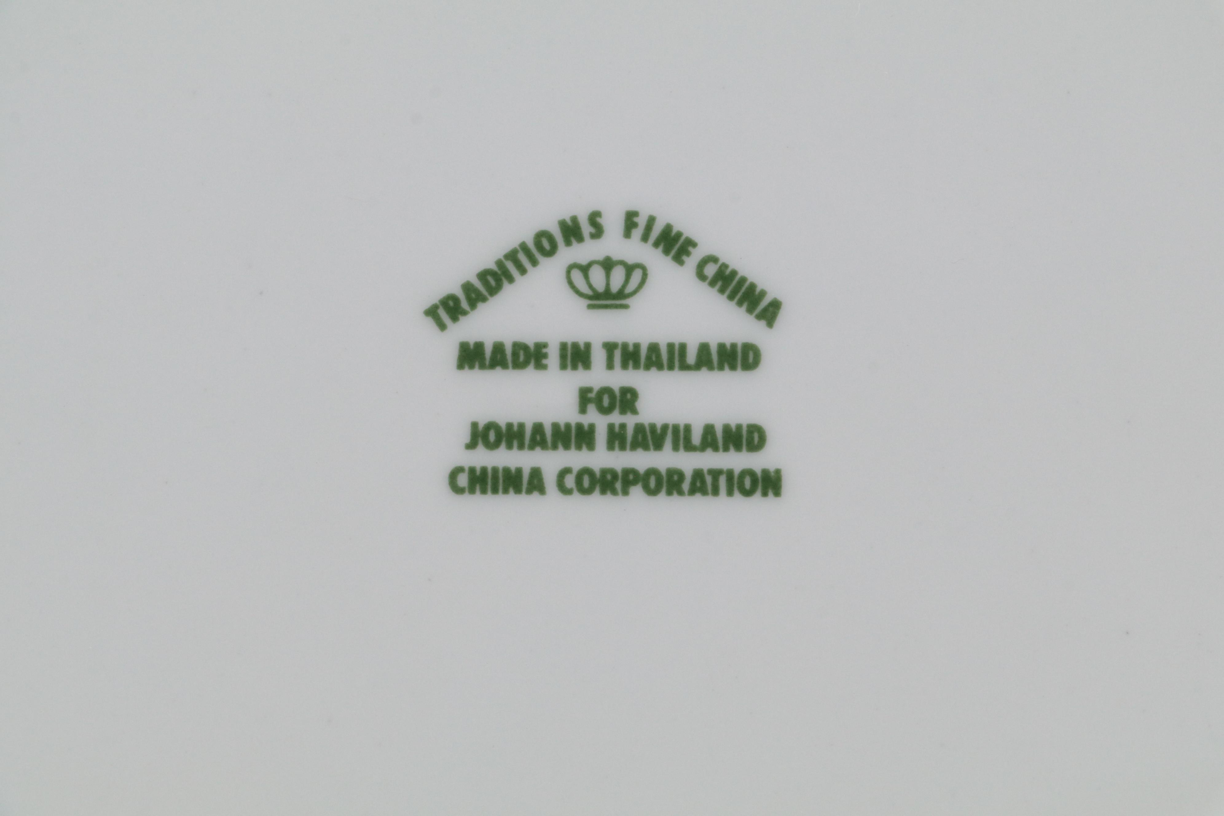 Johann Haviland "Blue Garland" Porcelain Dinnerware, 1991–2008