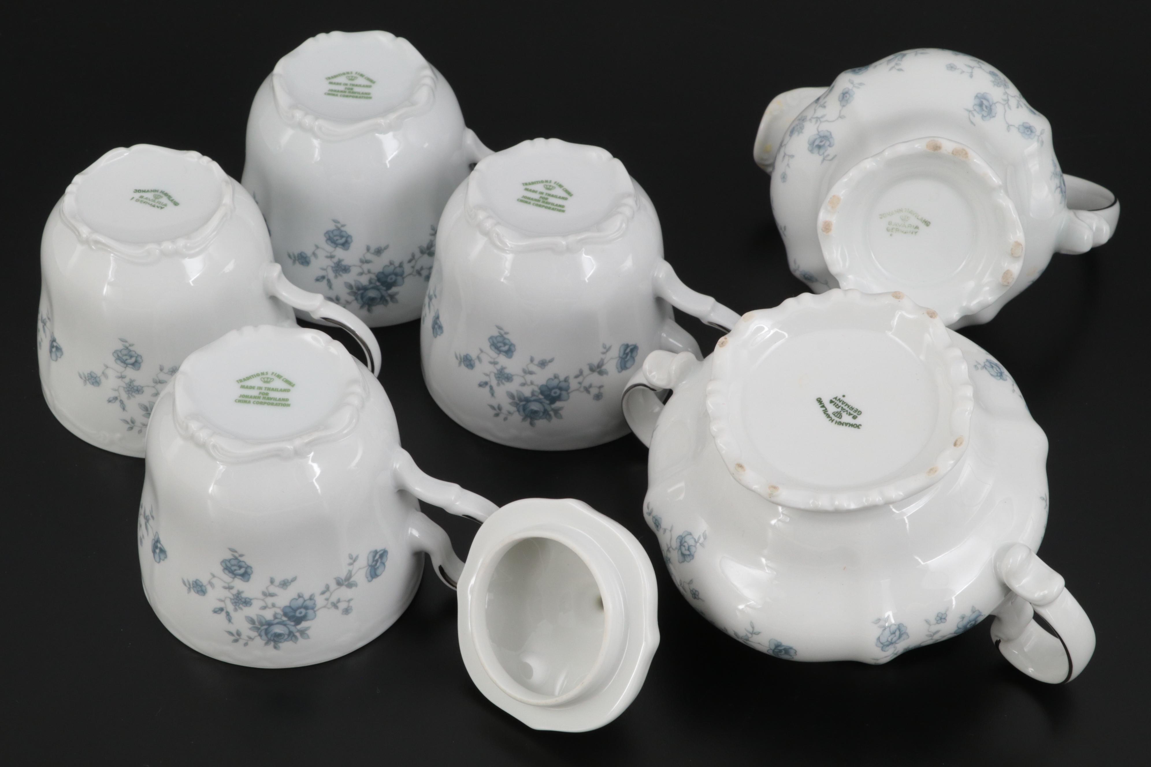 Johann Haviland "Blue Garland" Porcelain Dinnerware, 1991–2008