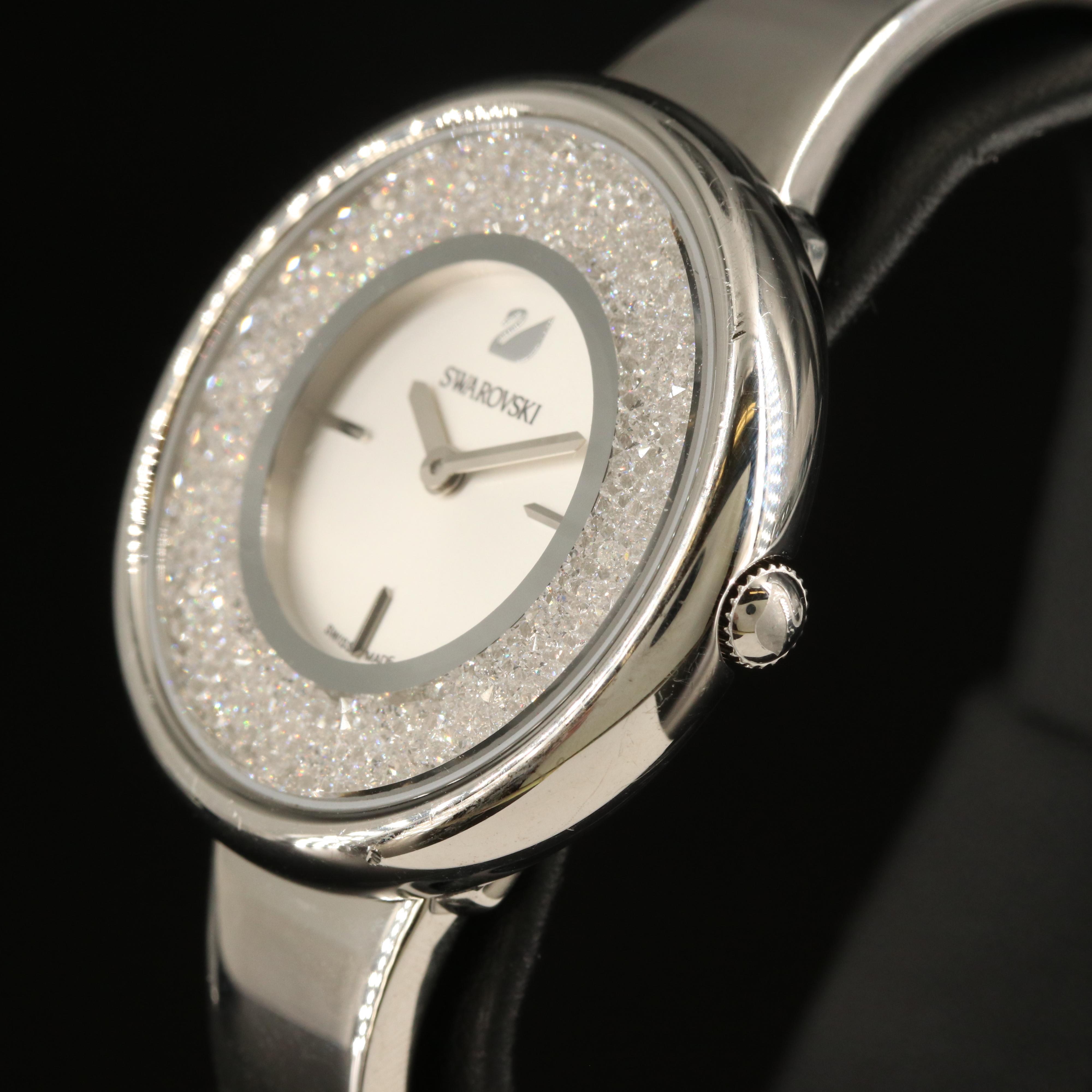 Swarovski "Crystalline" Bangle Watch