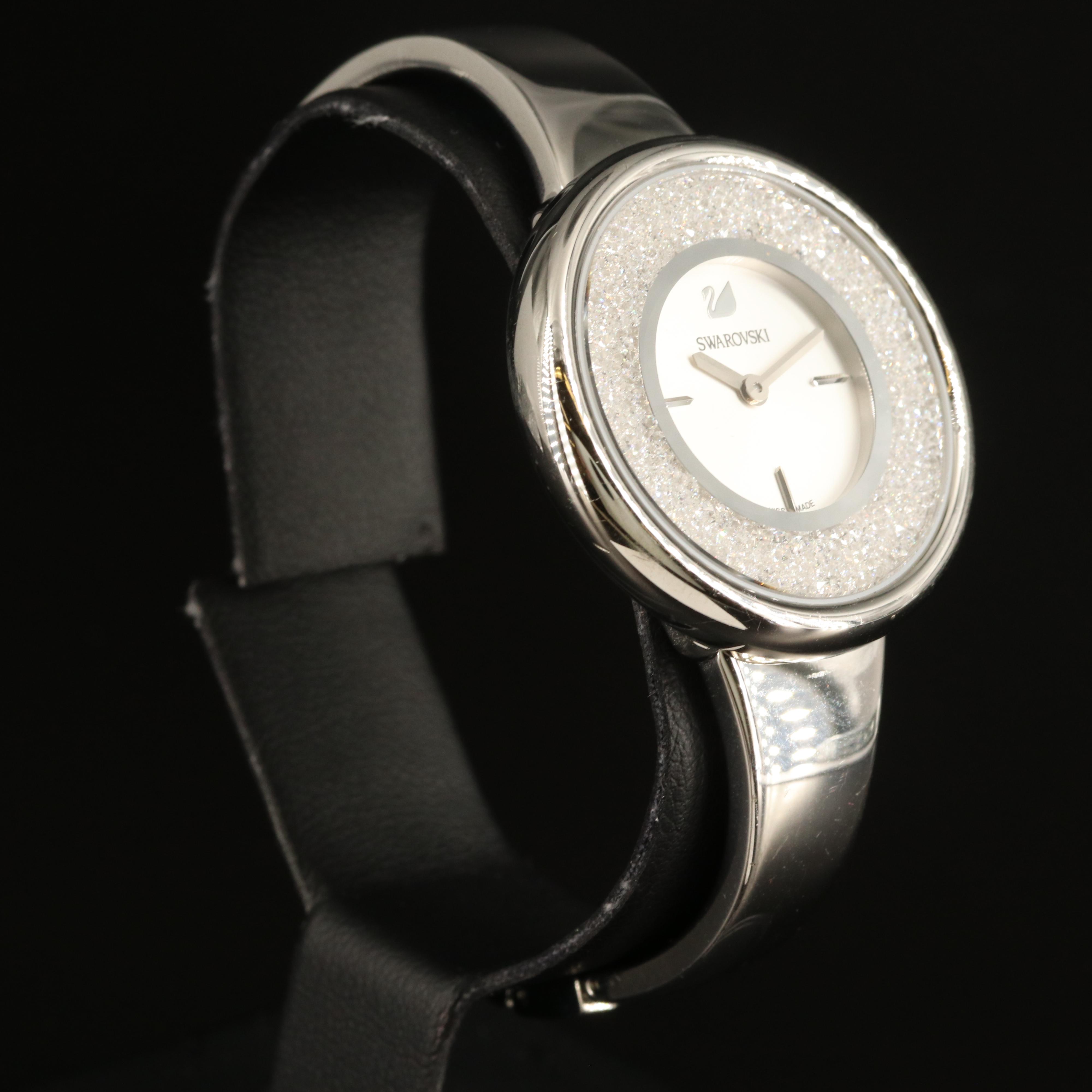 Swarovski "Crystalline" Bangle Watch