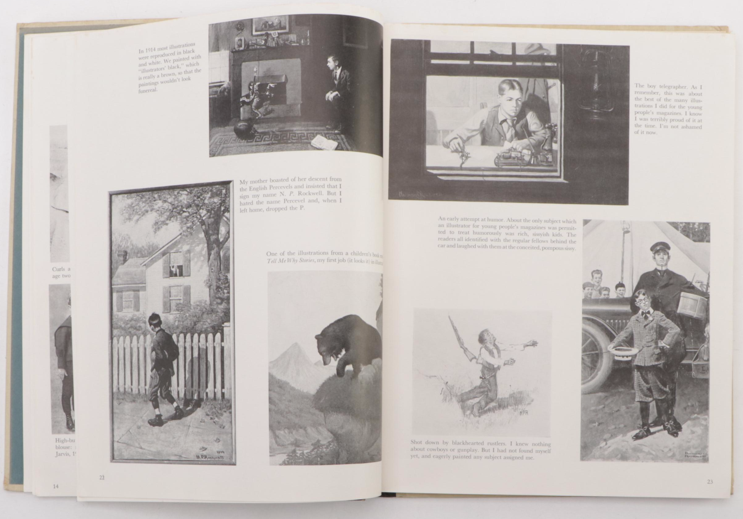 Signed First Edition "The Norman Rockwell Album" and More Norman Rockwell Books