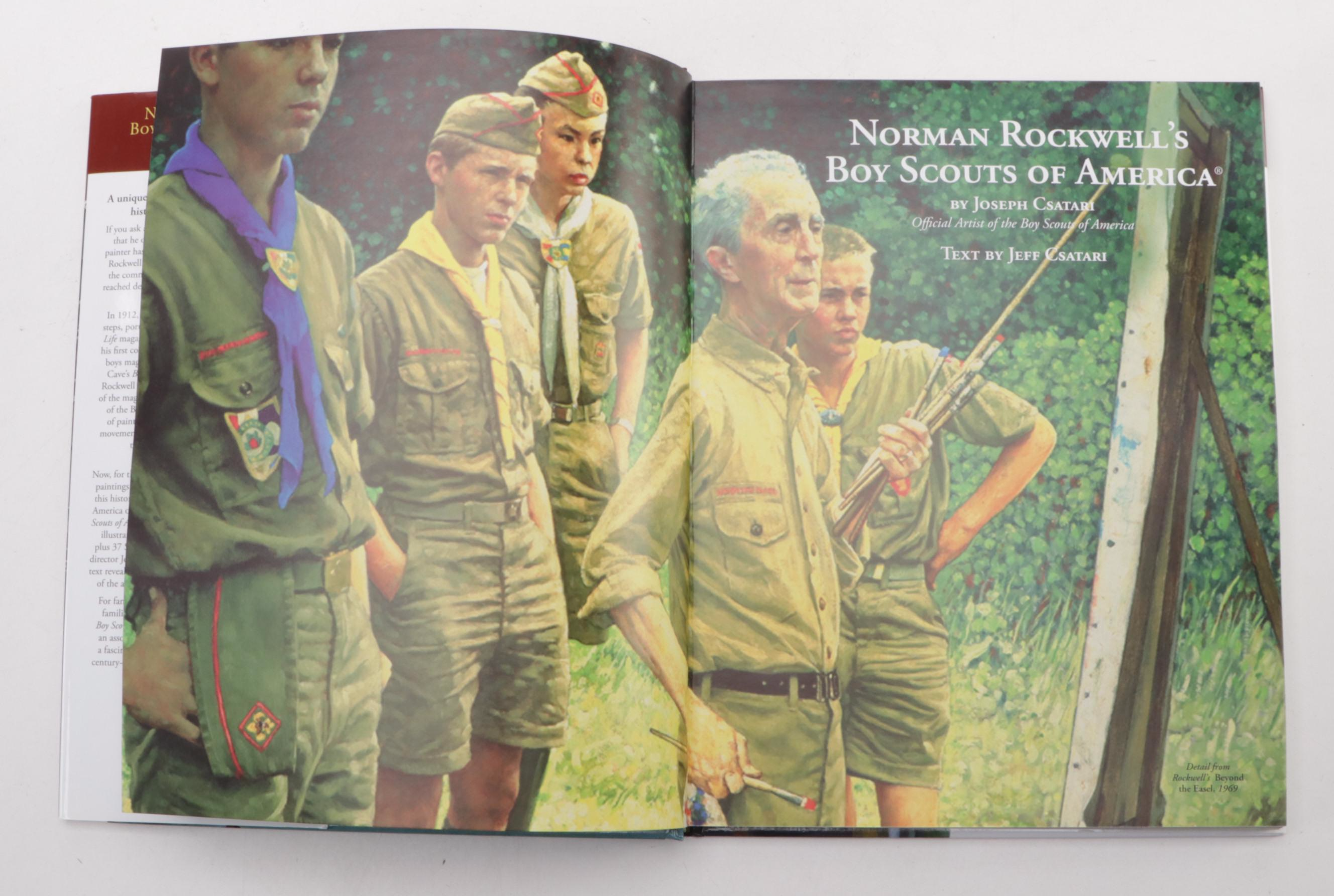 Signed First Edition "The Norman Rockwell Album" and More Norman Rockwell Books