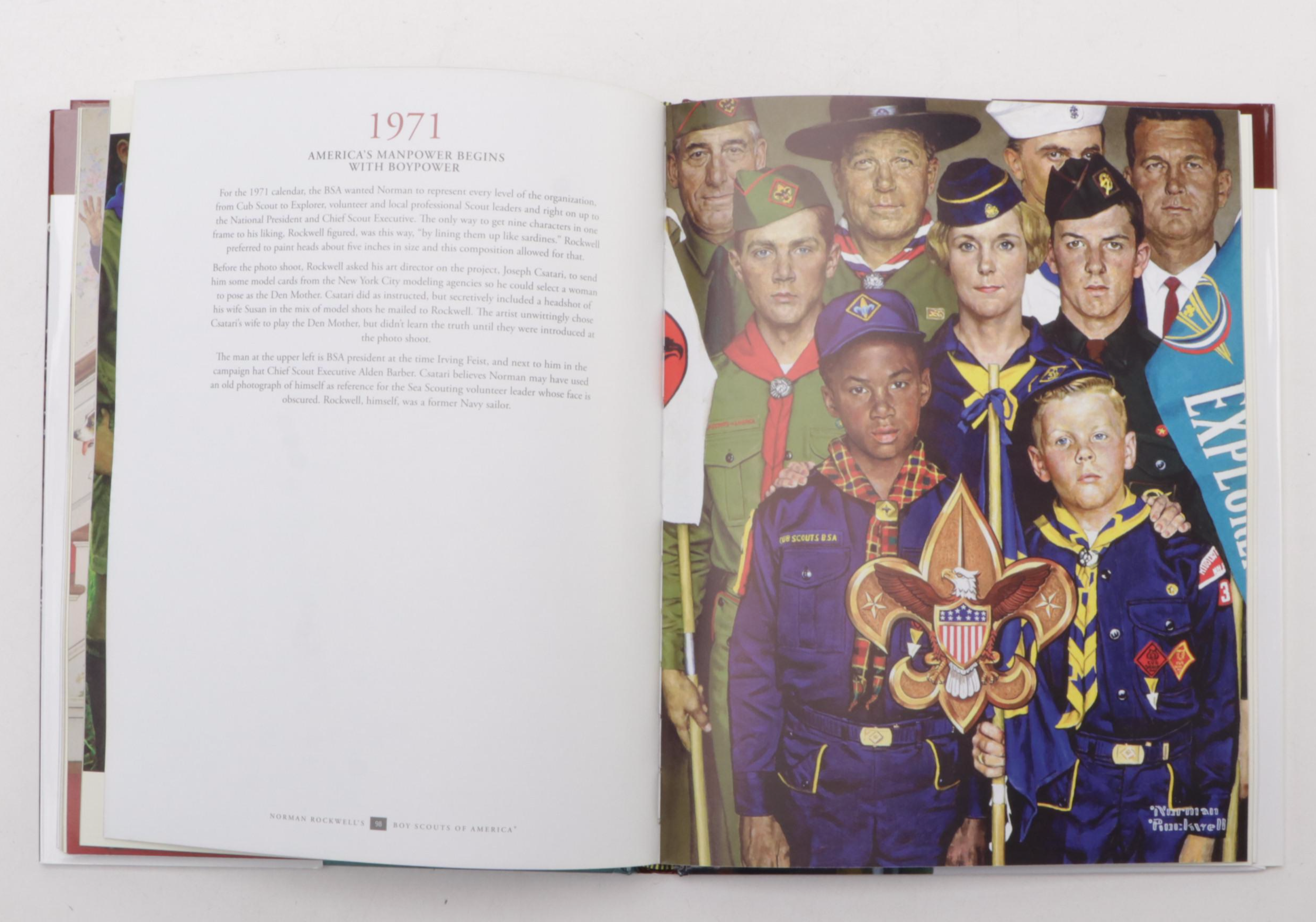 Signed First Edition "The Norman Rockwell Album" and More Norman Rockwell Books