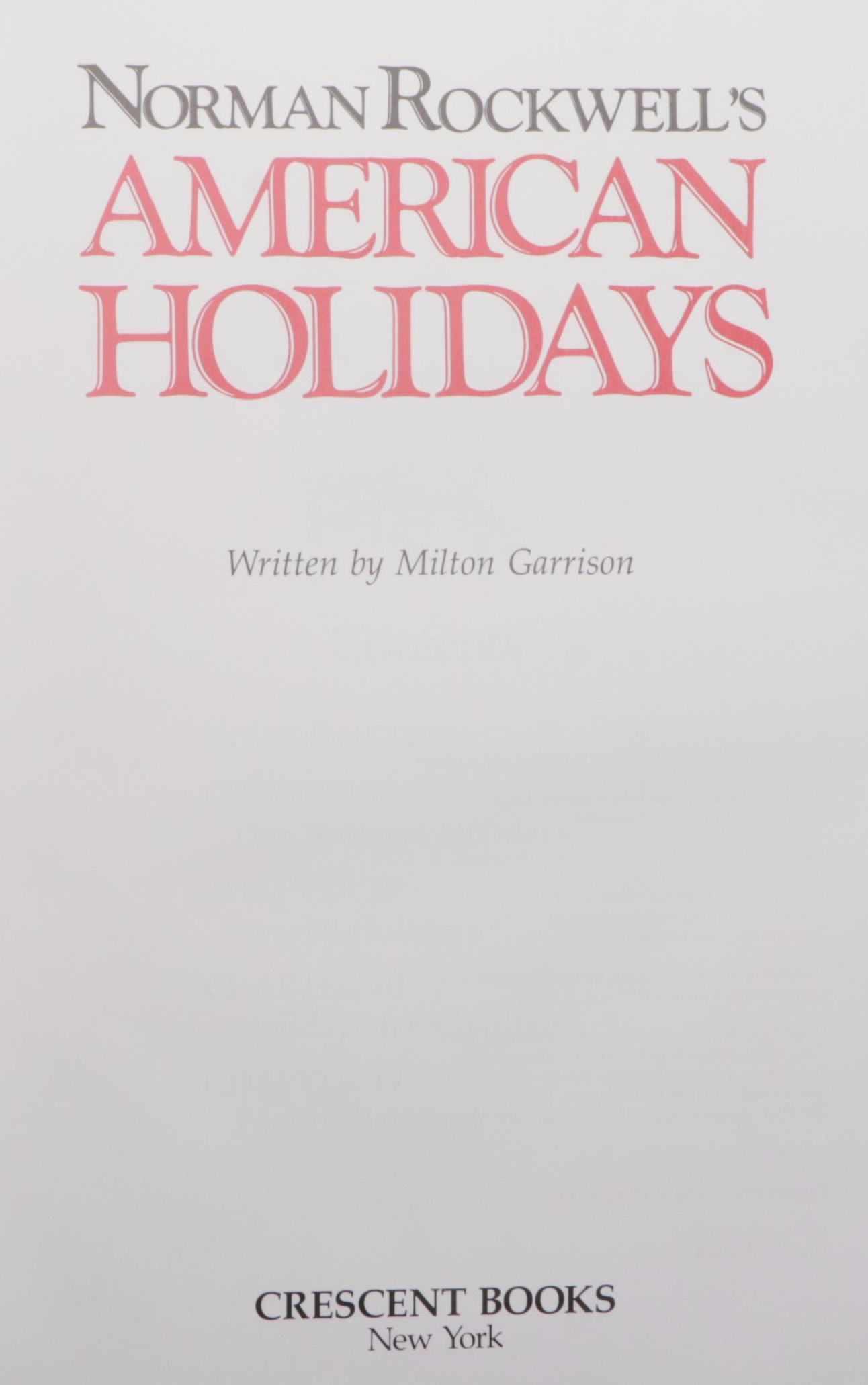 Signed First Edition "The Norman Rockwell Album" and More Norman Rockwell Books