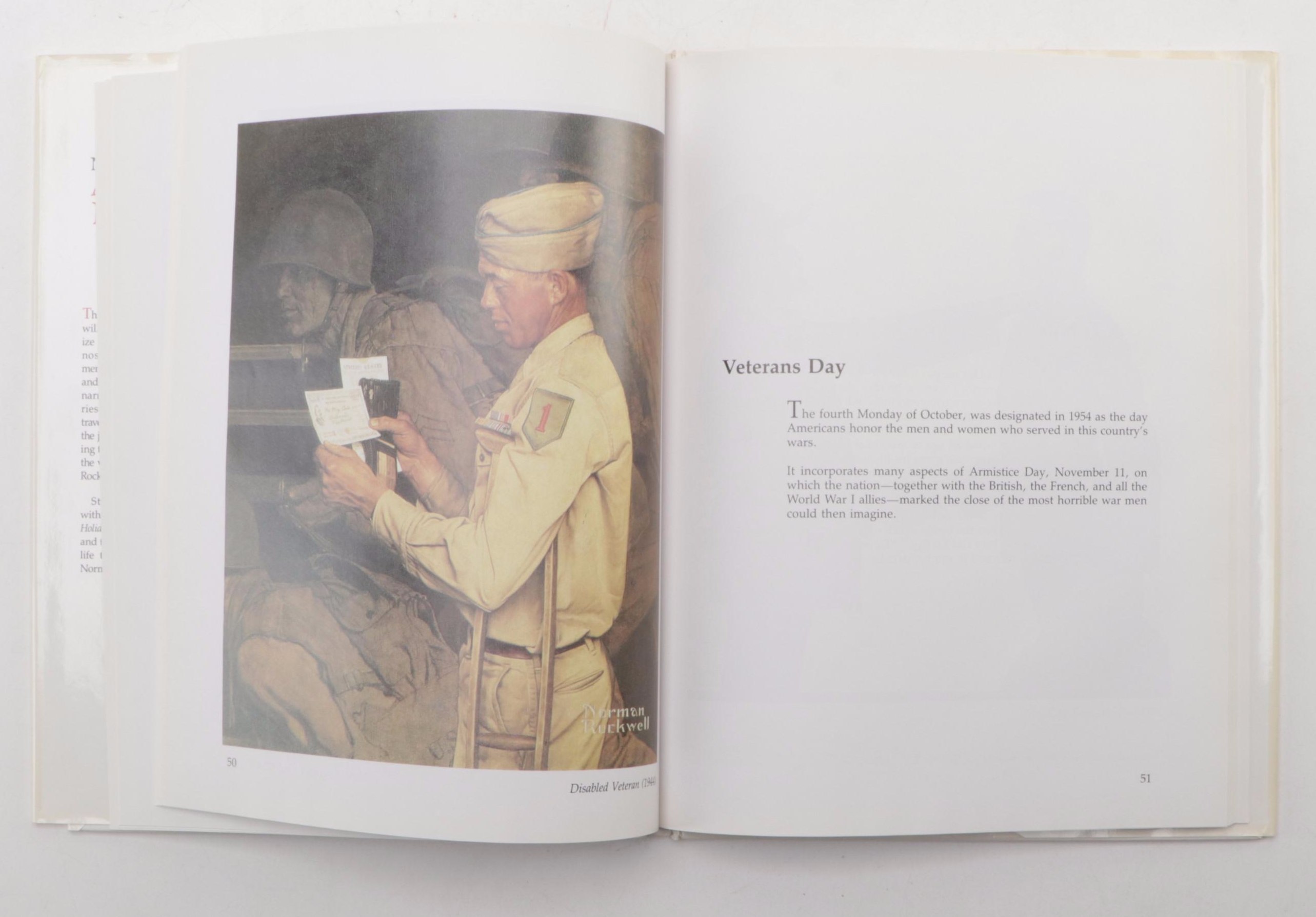 Signed First Edition "The Norman Rockwell Album" and More Norman Rockwell Books