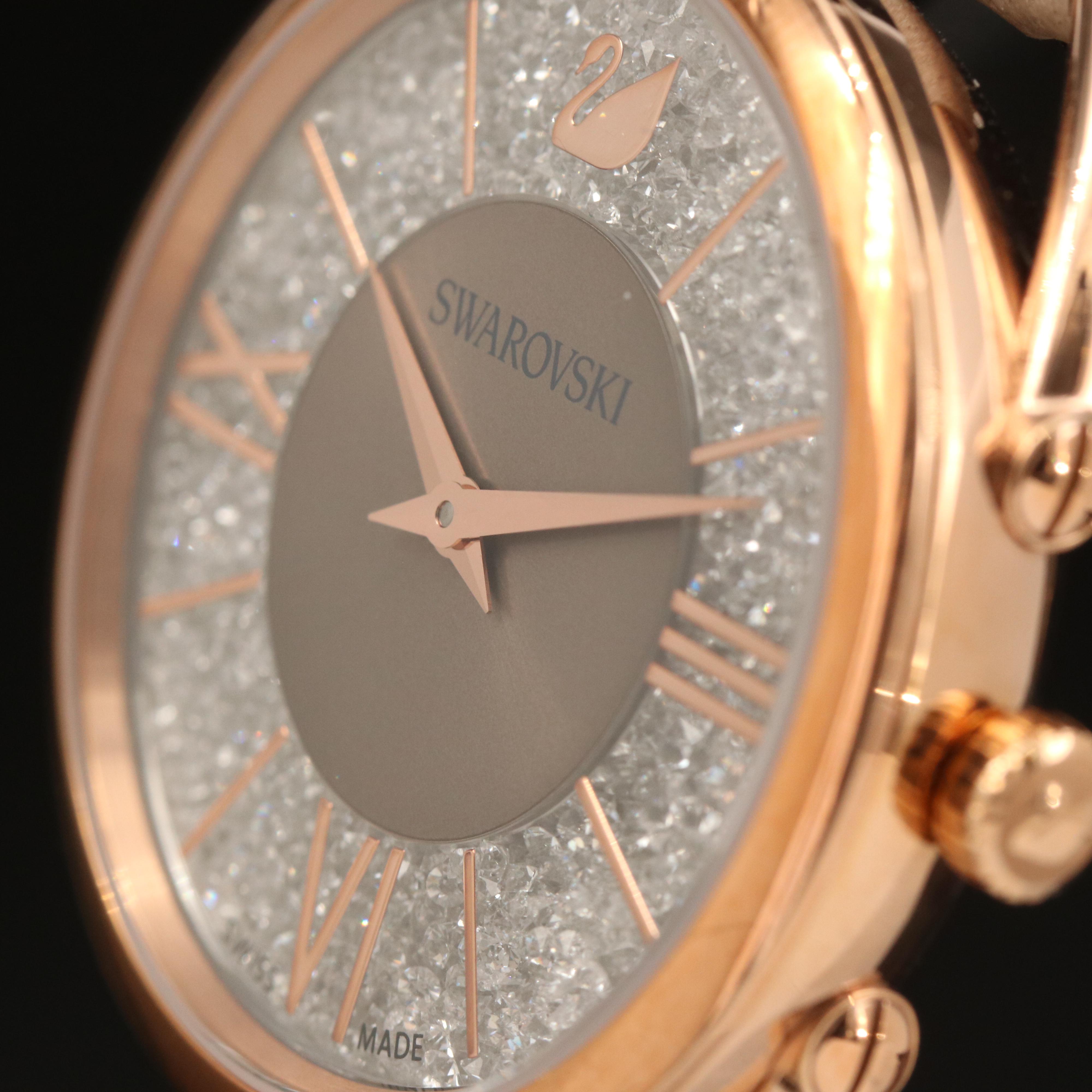 Swarovoski "Crystalline" Oval Watch