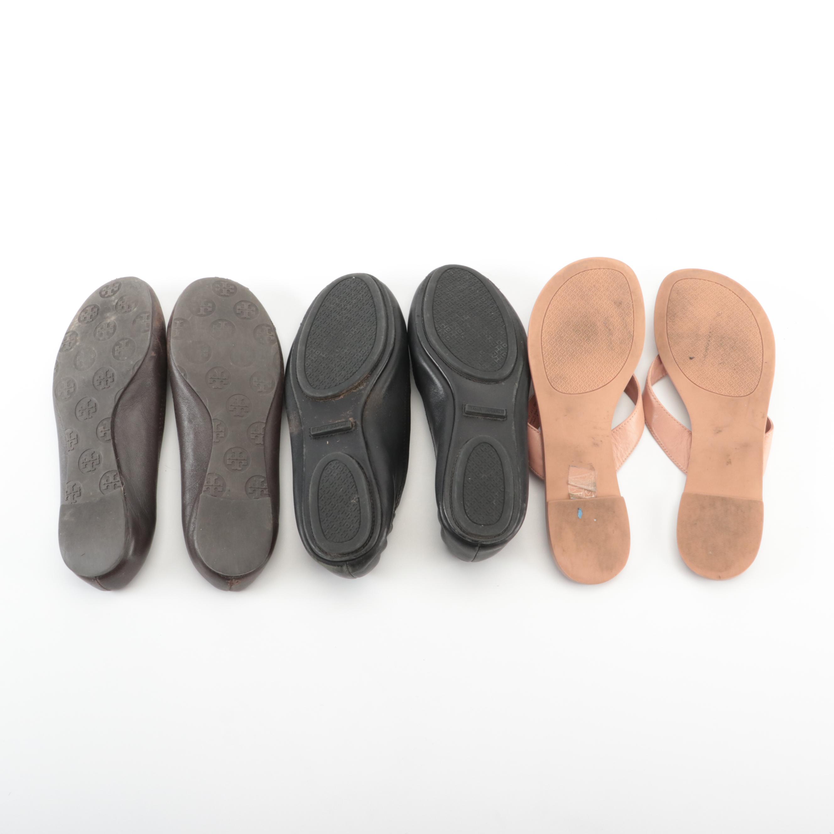 Tory Burch Minnie Ballet Flats and Flip-Flops
