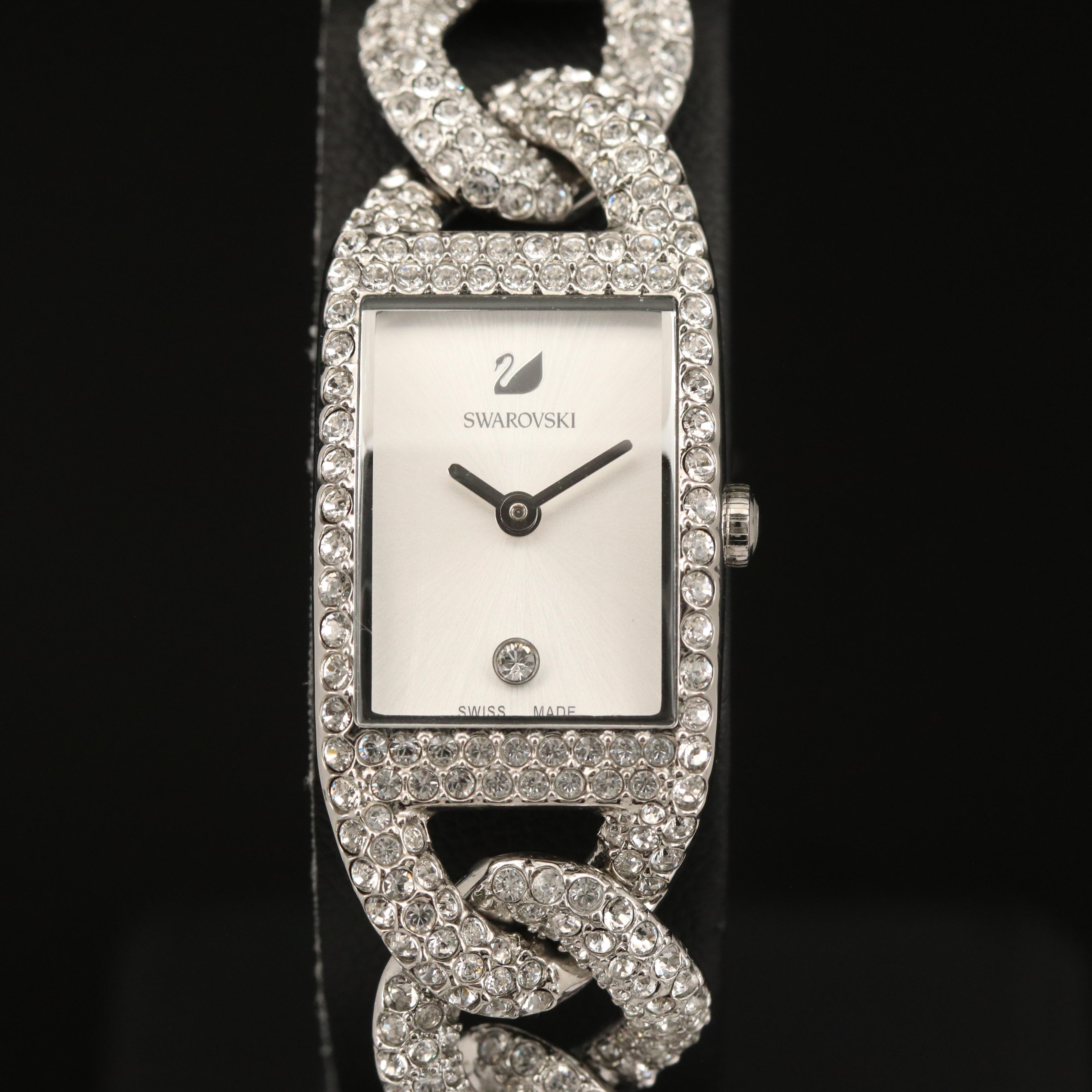 Swarovski "Cocktail" Stainless Steel Watch