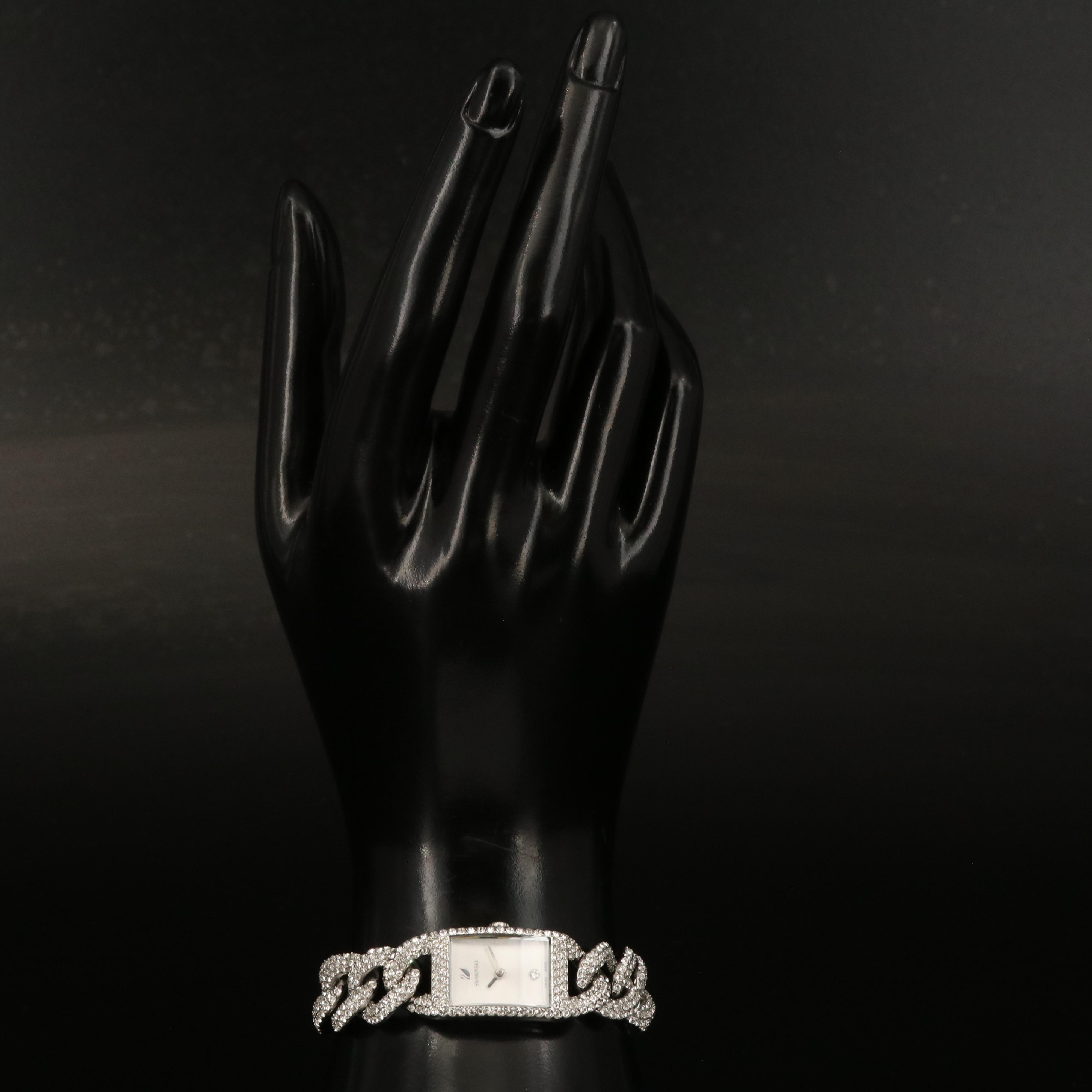 Swarovski "Cocktail" Stainless Steel Watch