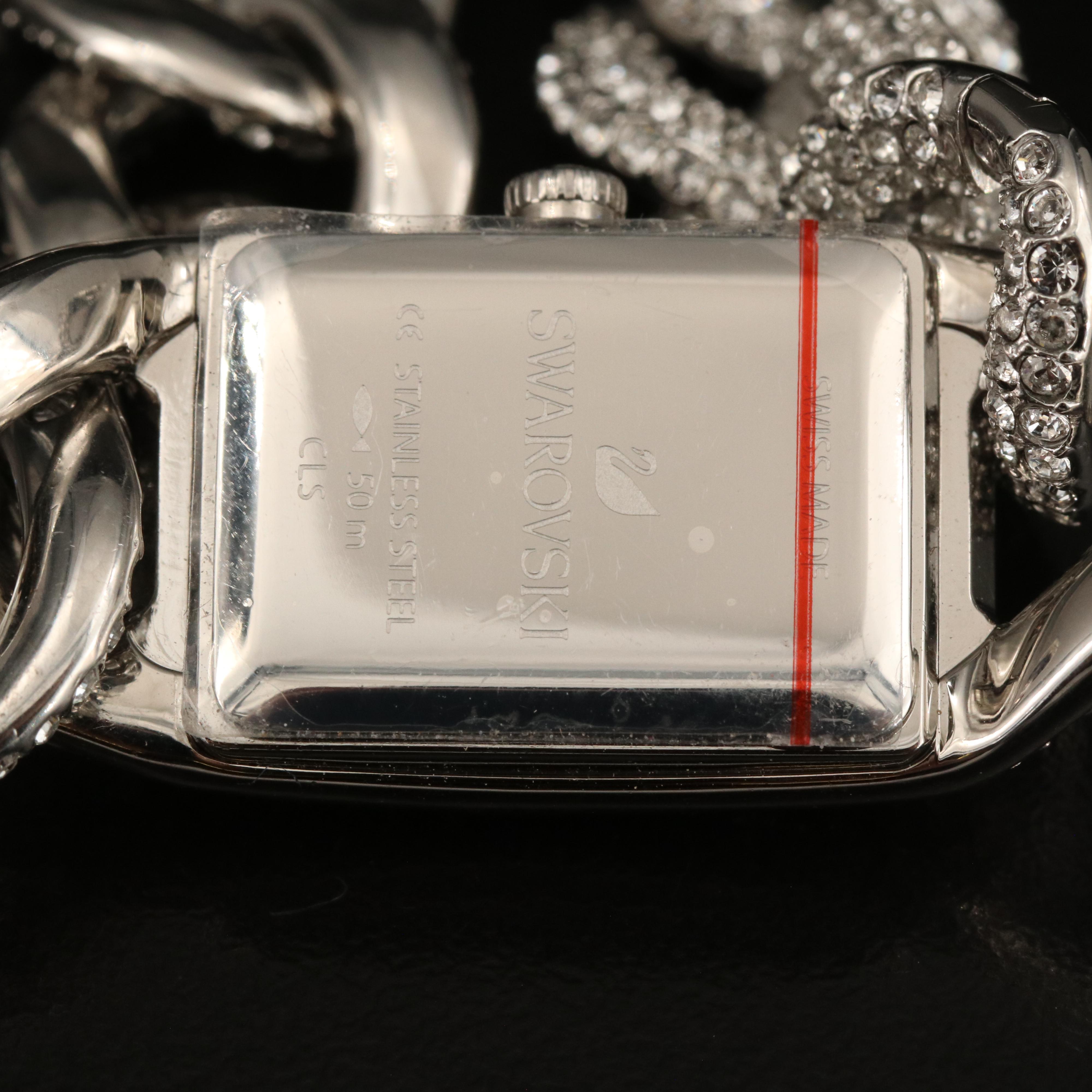 Swarovski "Cocktail" Stainless Steel Watch