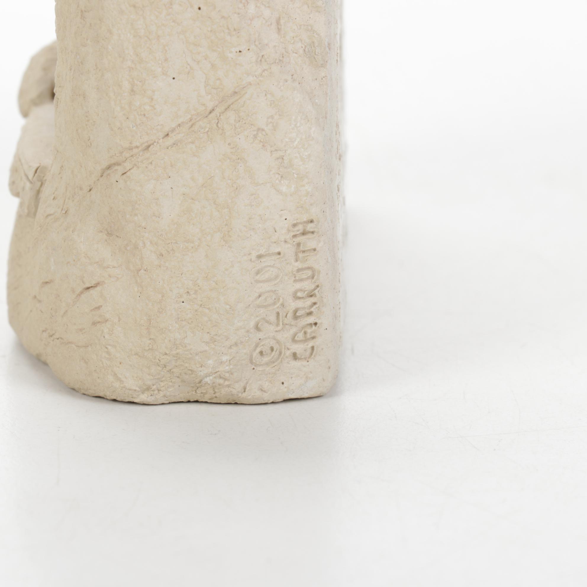 Carruth Animal Themed Mounted Cast Stone Sculptures, 2000s