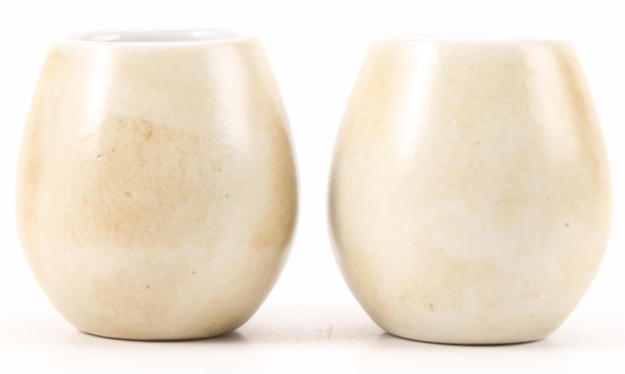 Ceramarte Brazilian Ceramic Decanter and Shot Glasses