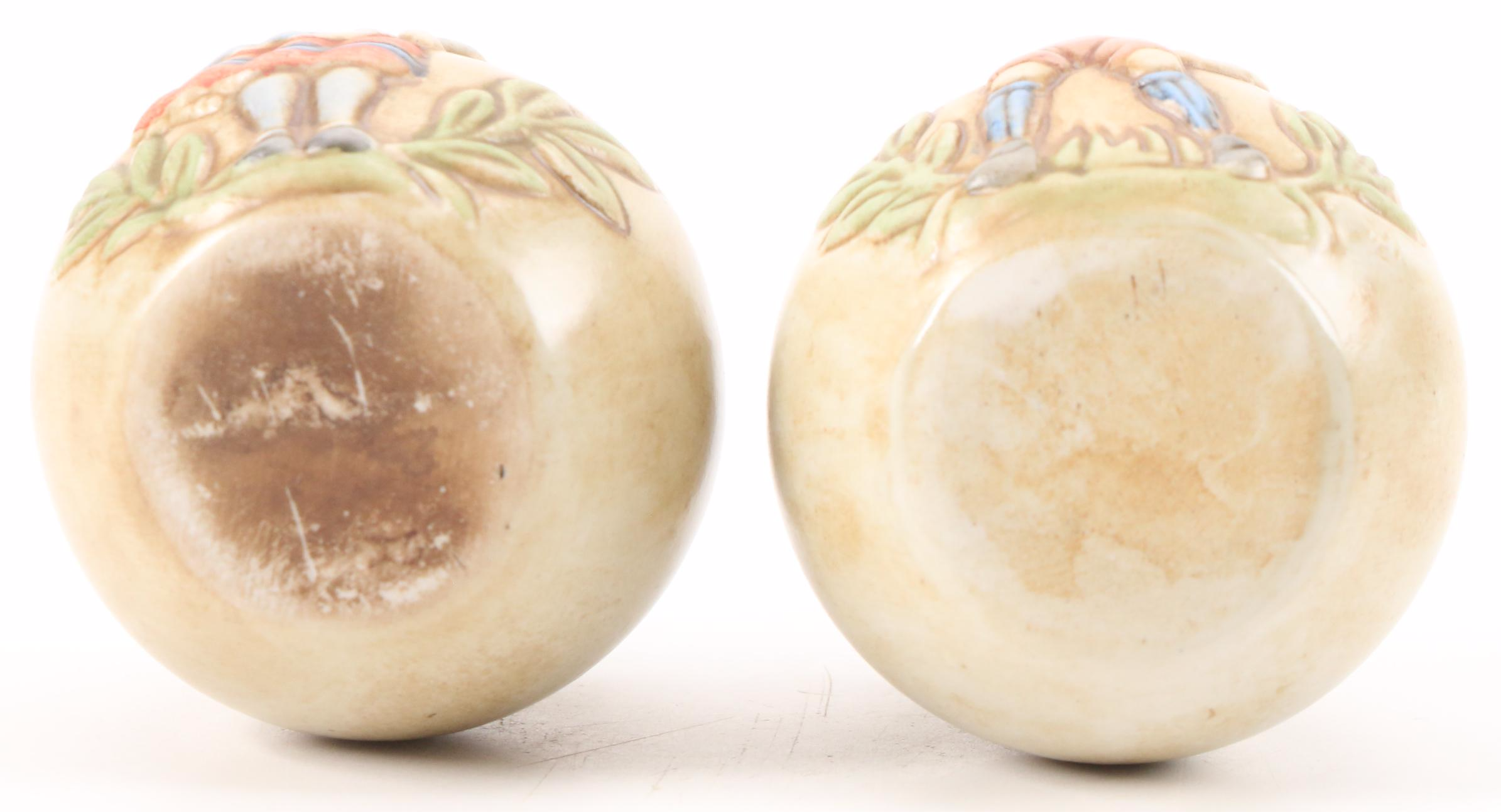 Ceramarte Brazilian Ceramic Decanter and Shot Glasses