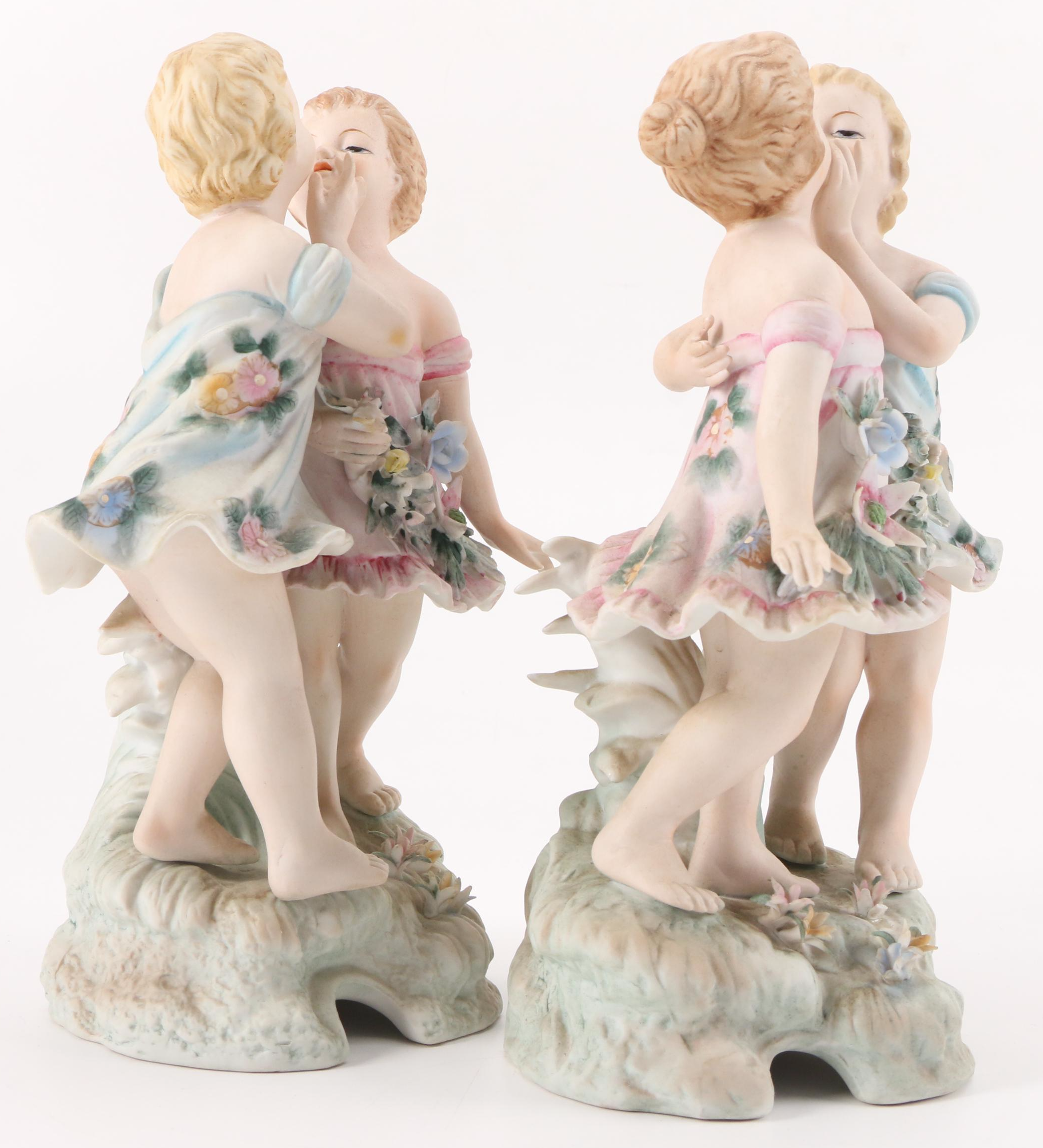 Edna Hibel Limited Edition "I Bring Joy", Others and Bisque Porcelain Figurines