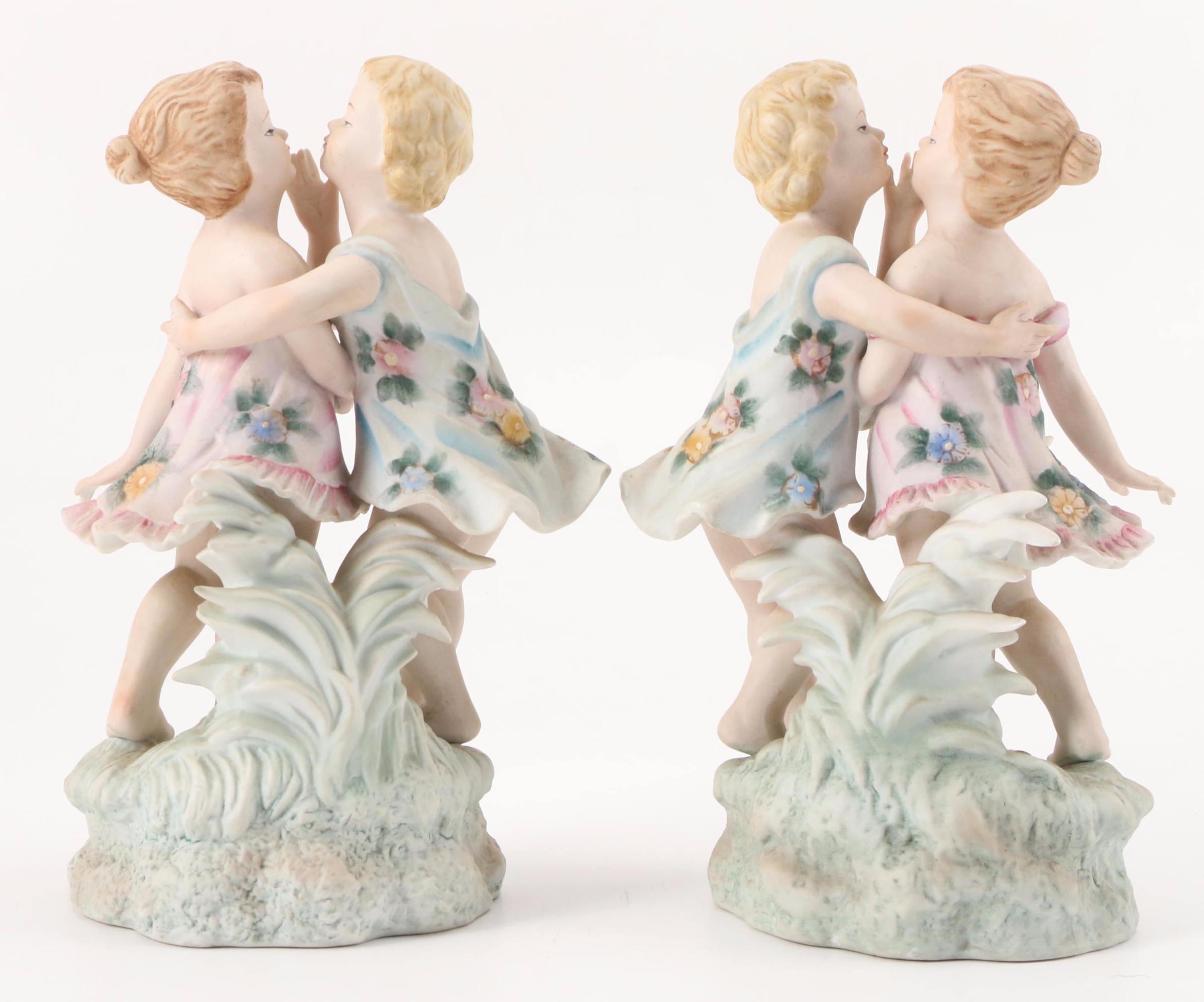 Edna Hibel Limited Edition "I Bring Joy", Others and Bisque Porcelain Figurines
